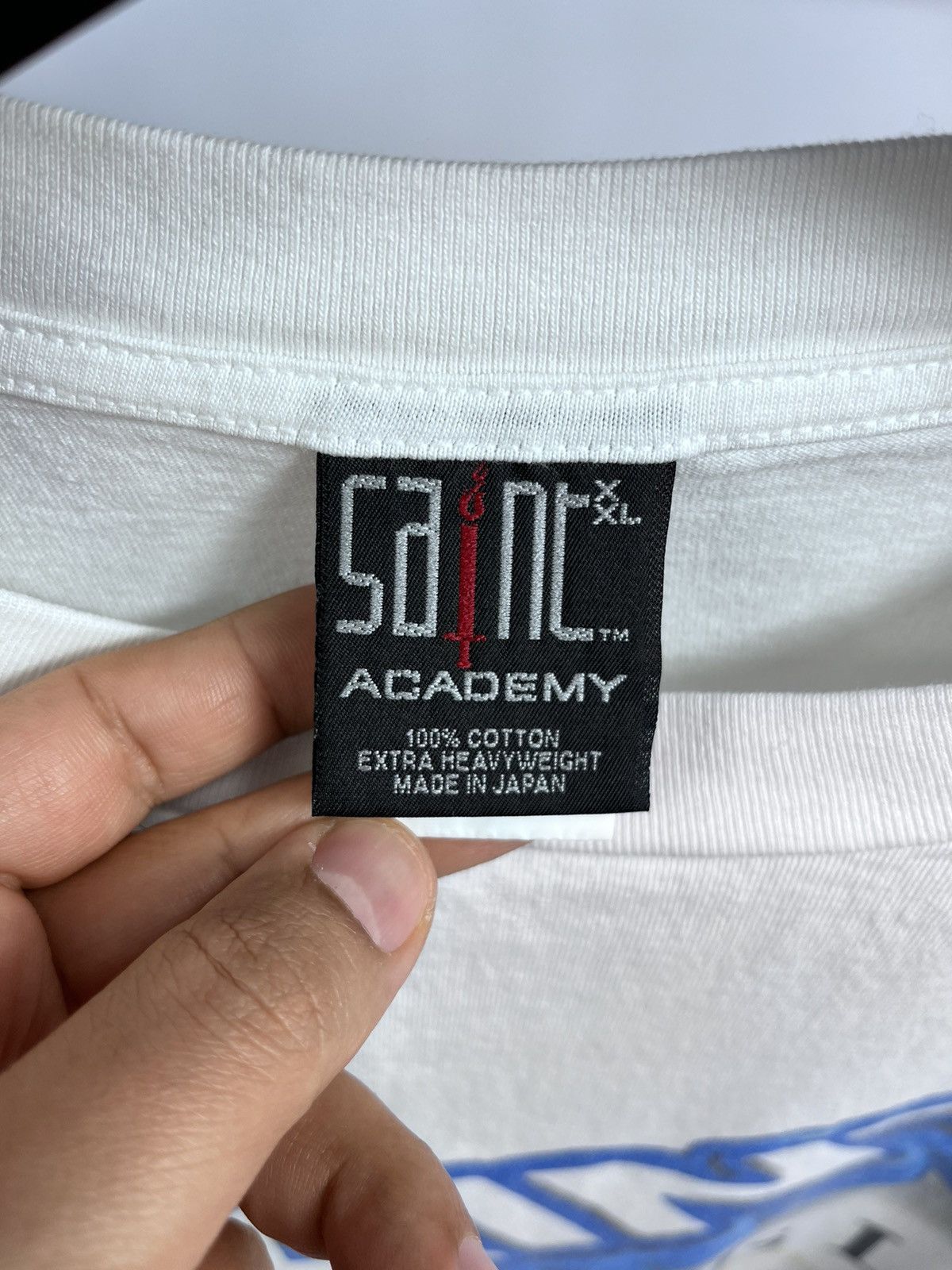 Saint Michael SAINT MICHAEL X SHERMER ACADEMY T-SHIRT Size US XXL / EU 58 / 5 - 5 Thumbnail