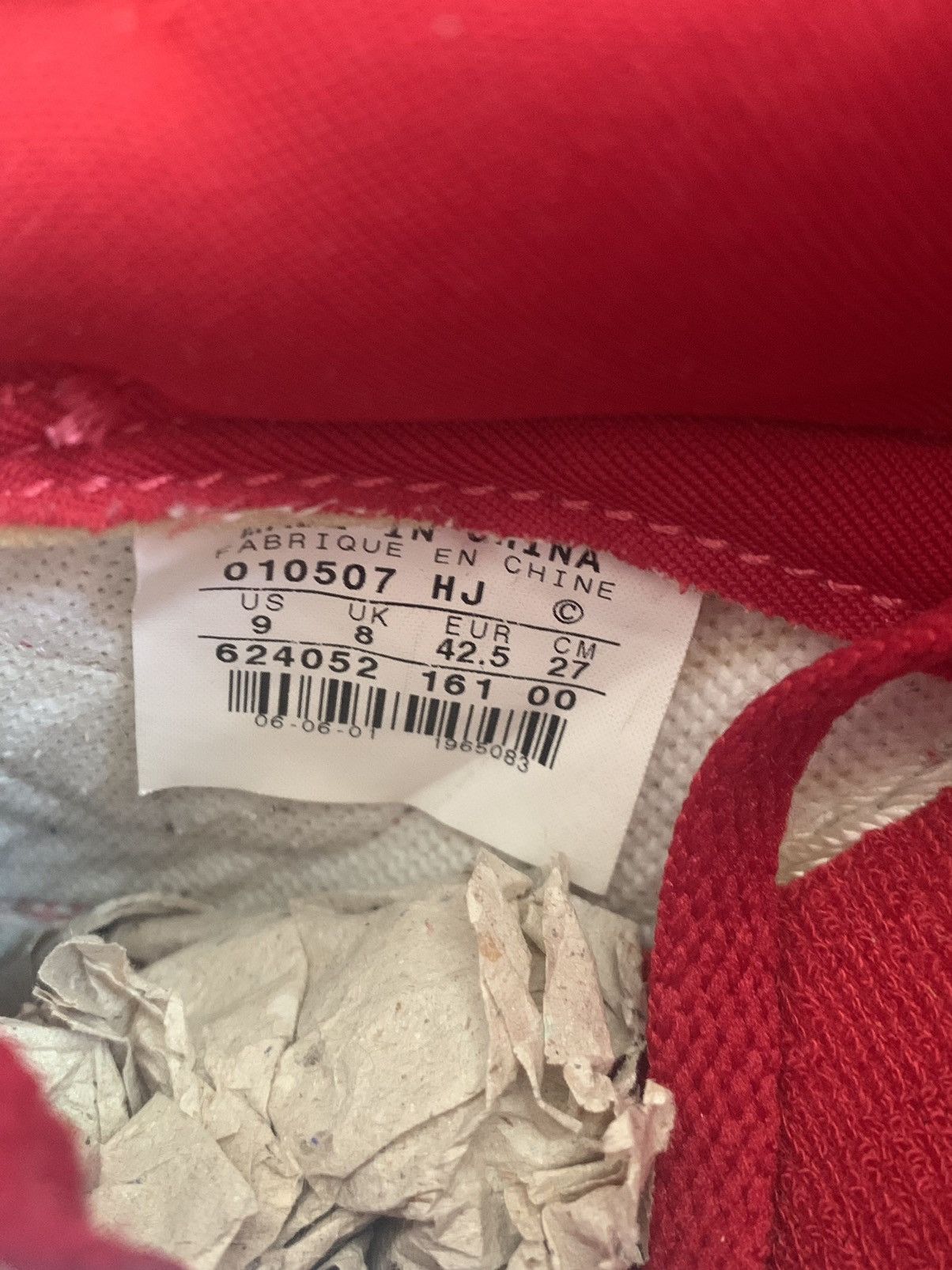 Nike Nike Dunk Low Patent Leather 2001 Varsity Red EU Exclusive Size US 9 / EU 42 - 10 Thumbnail