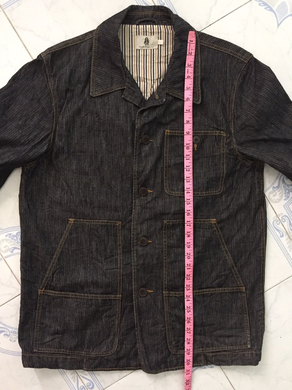 Hush Puppies Hush Puppies Denim Like 5 Pockets Jacket Size US L / EU 52-54 / 3 - 16 Thumbnail