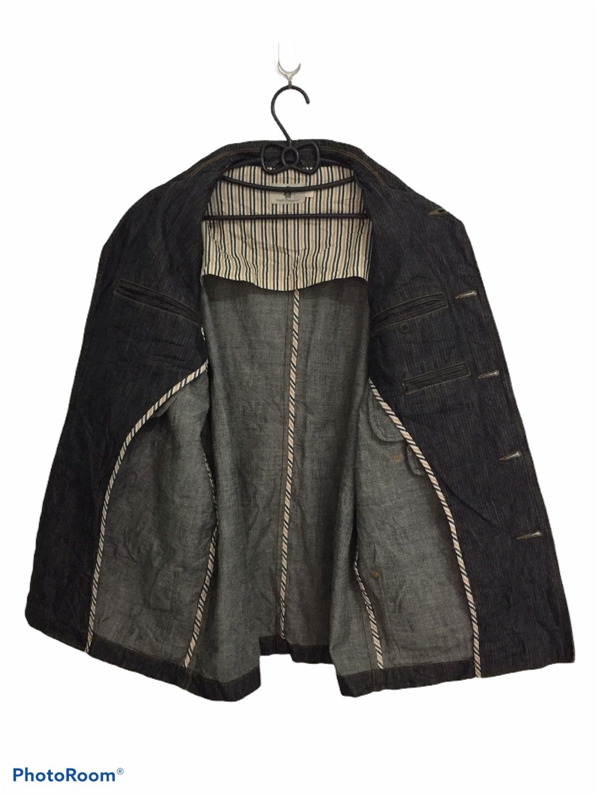 Hush Puppies Hush Puppies Denim Like 5 Pockets Jacket Size US L / EU 52-54 / 3 - 3 Thumbnail