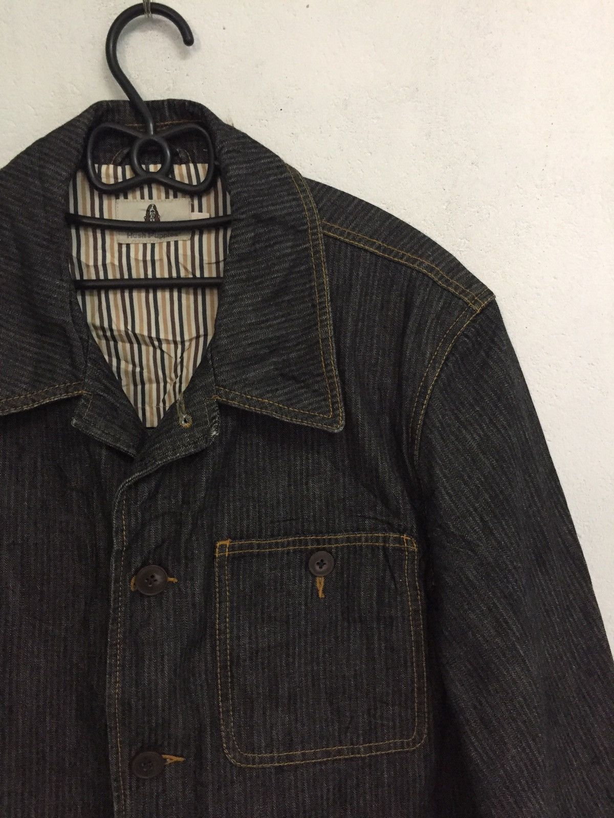 Hush Puppies Hush Puppies Denim Like 5 Pockets Jacket Size US L / EU 52-54 / 3 - 5 Thumbnail