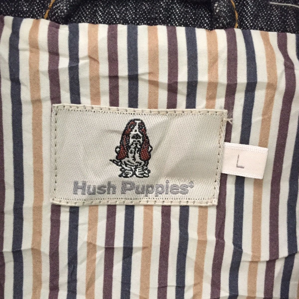Hush Puppies Hush Puppies Denim Like 5 Pockets Jacket Size US L / EU 52-54 / 3 - 11 Thumbnail