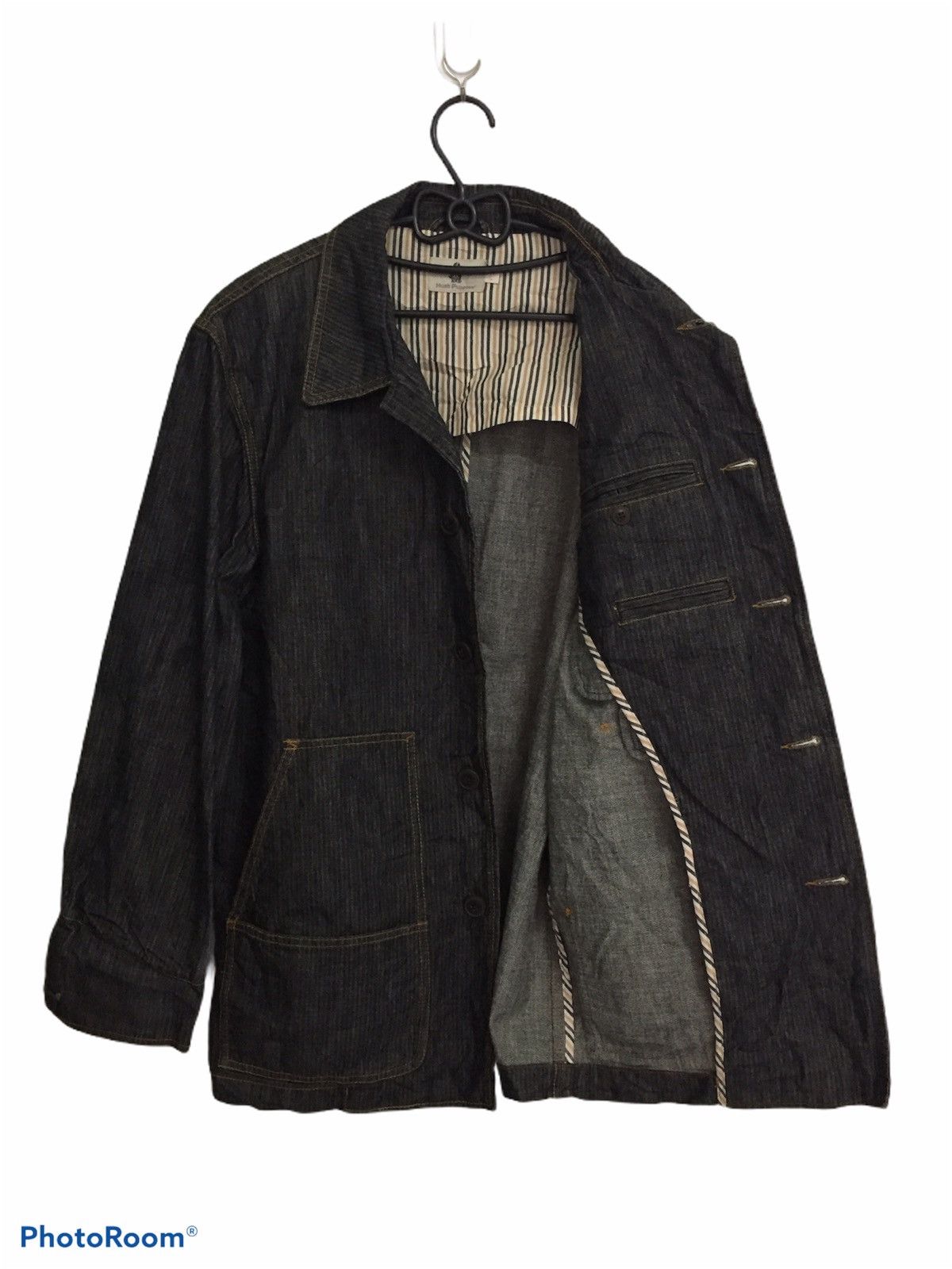 Hush Puppies Hush Puppies Denim Like 5 Pockets Jacket Size US L / EU 52-54 / 3 - 2 Thumbnail