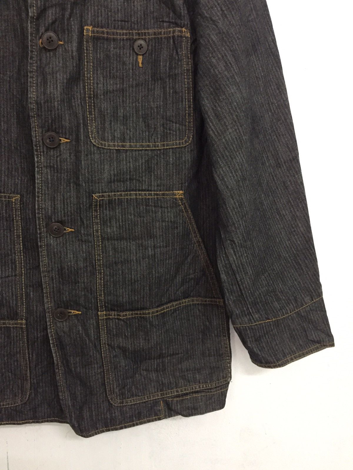 Hush Puppies Hush Puppies Denim Like 5 Pockets Jacket Size US L / EU 52-54 / 3 - 8 Thumbnail