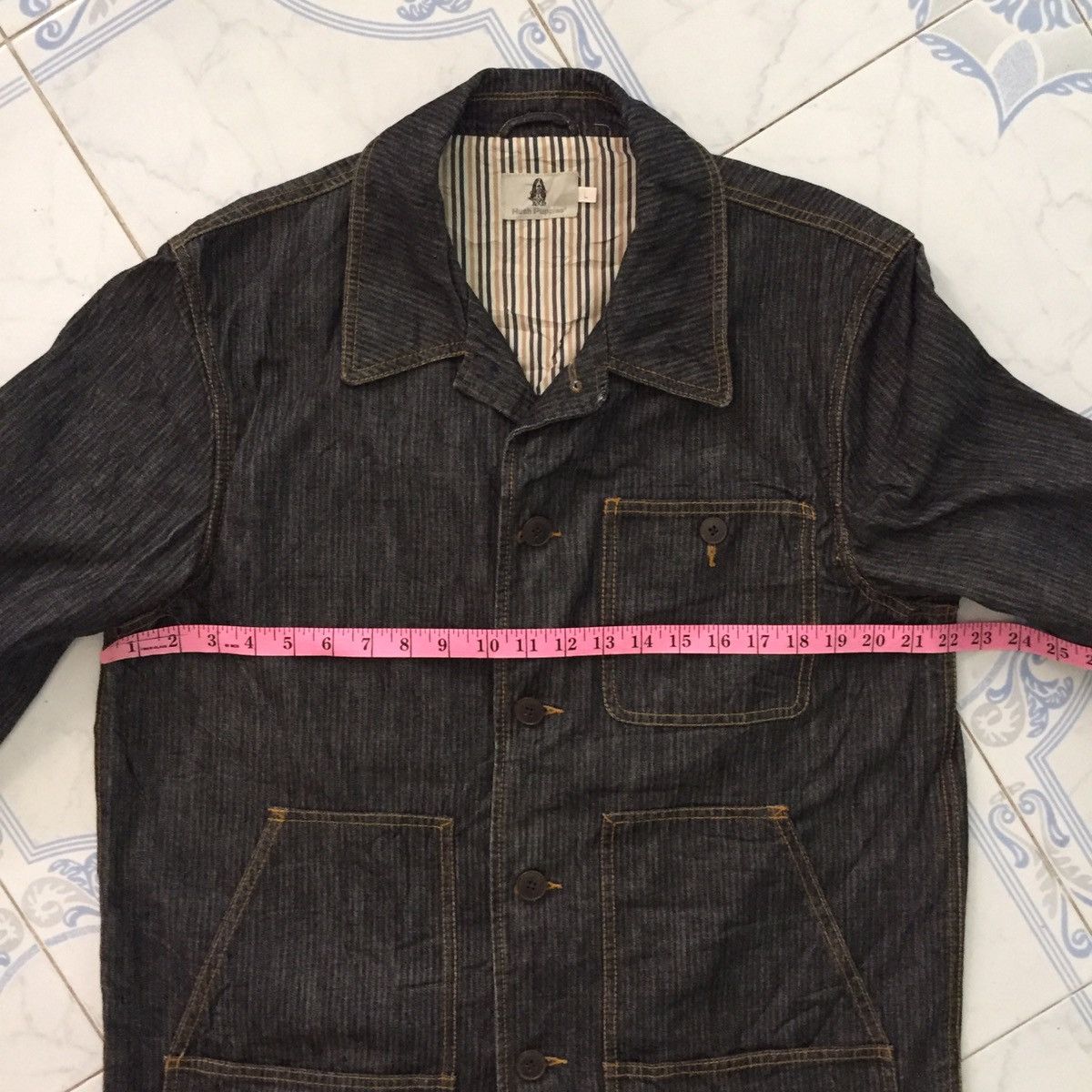 Hush Puppies Hush Puppies Denim Like 5 Pockets Jacket Size US L / EU 52-54 / 3 - 14 Thumbnail