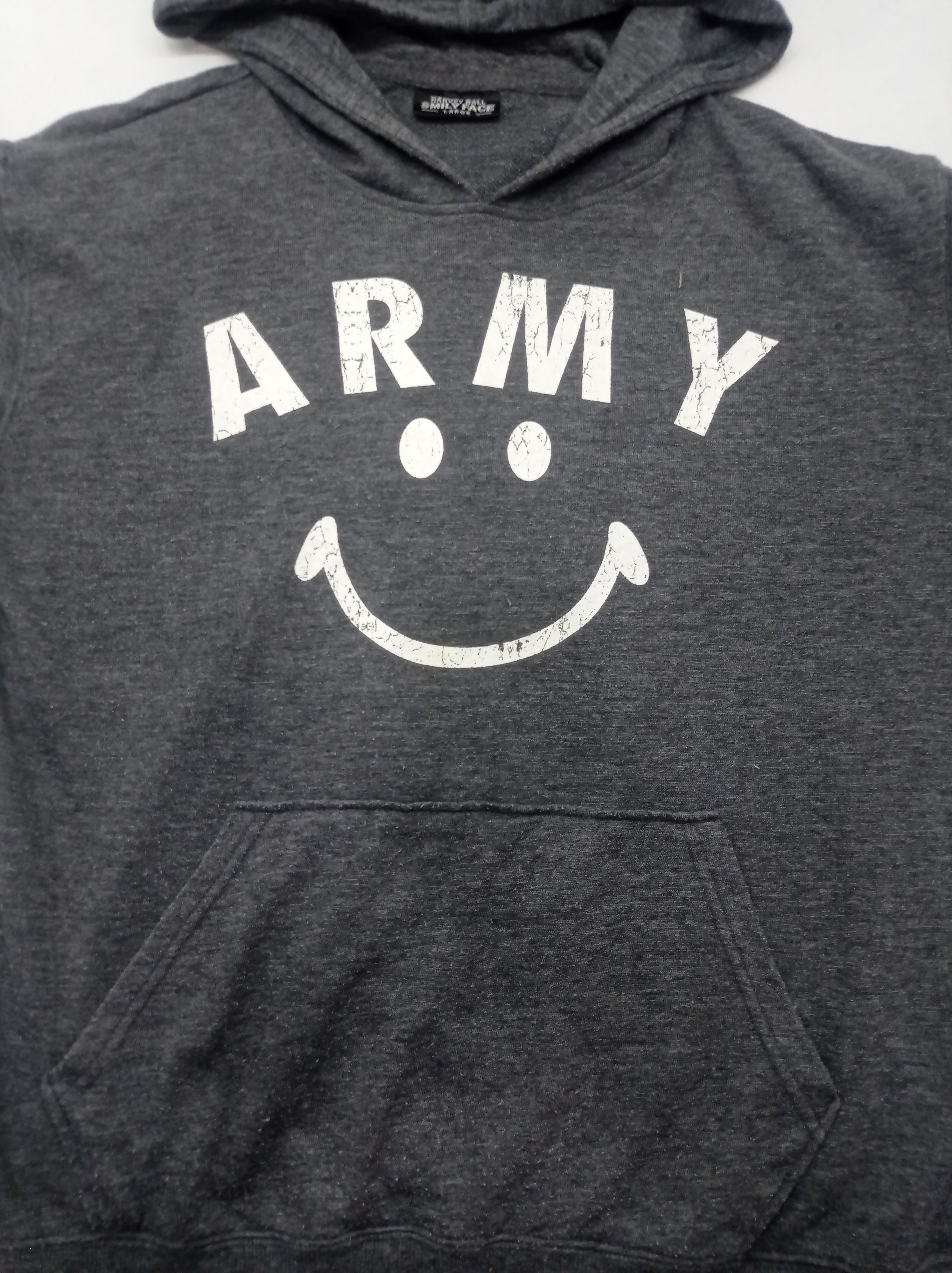 Japanese Brand Harvey Ball Army Smile Face Hoodie Size US L / EU 52-54 / 3 - 5 Thumbnail