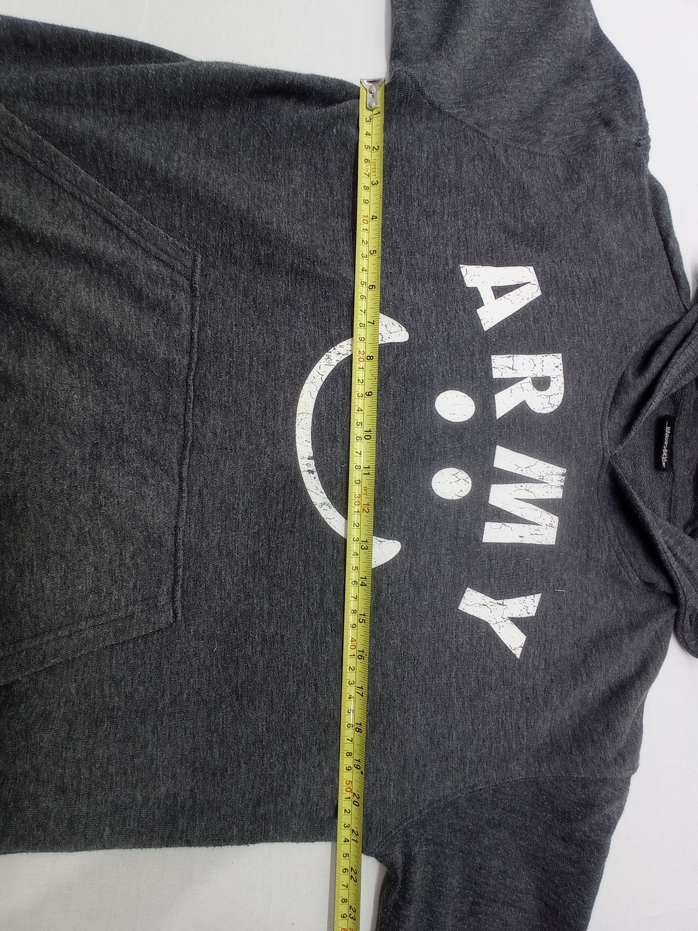 Japanese Brand Harvey Ball Army Smile Face Hoodie Size US L / EU 52-54 / 3 - 12 Thumbnail