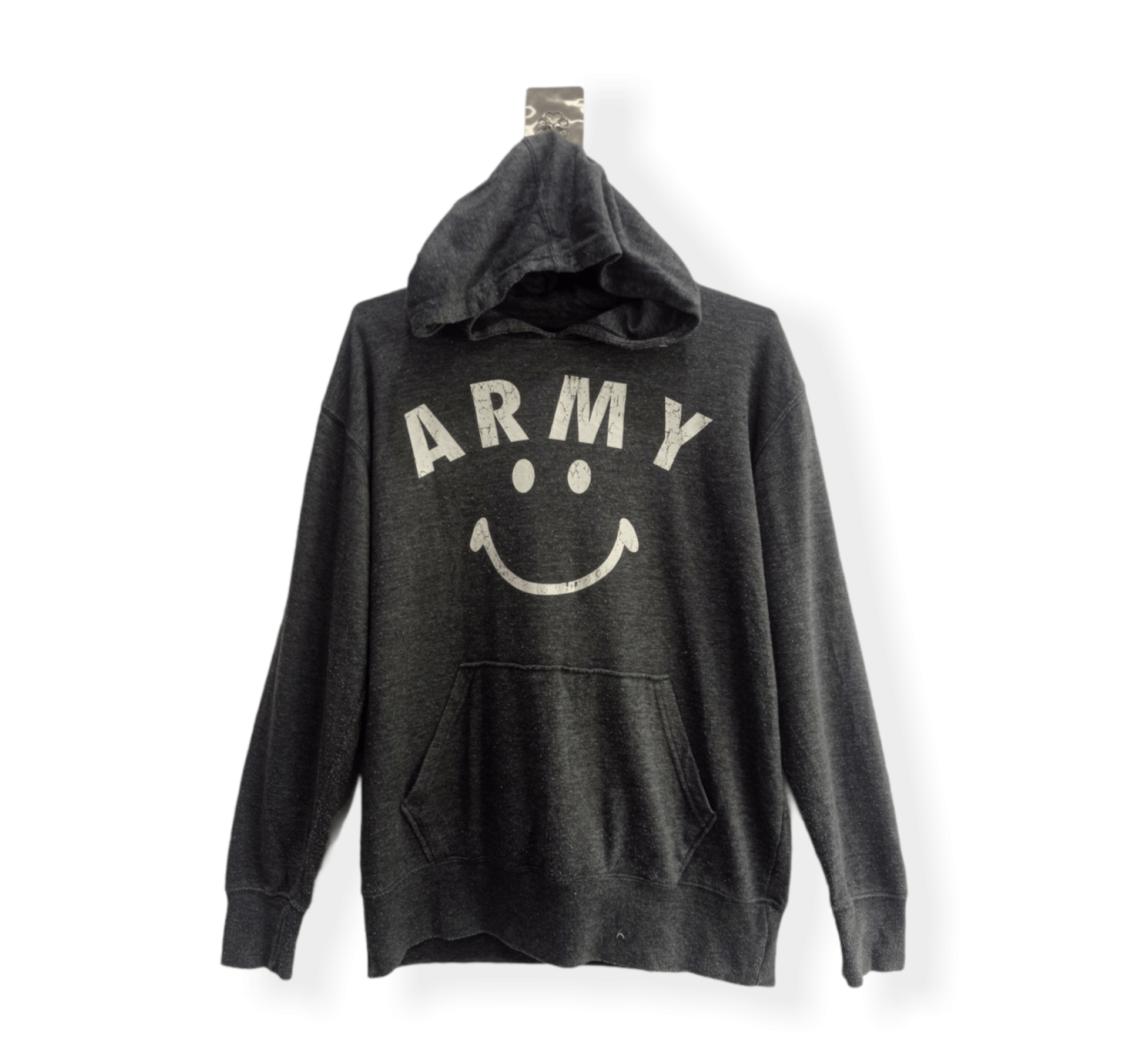 Japanese Brand Harvey Ball Army Smile Face Hoodie Size US L / EU 52-54 / 3 - 2 Thumbnail