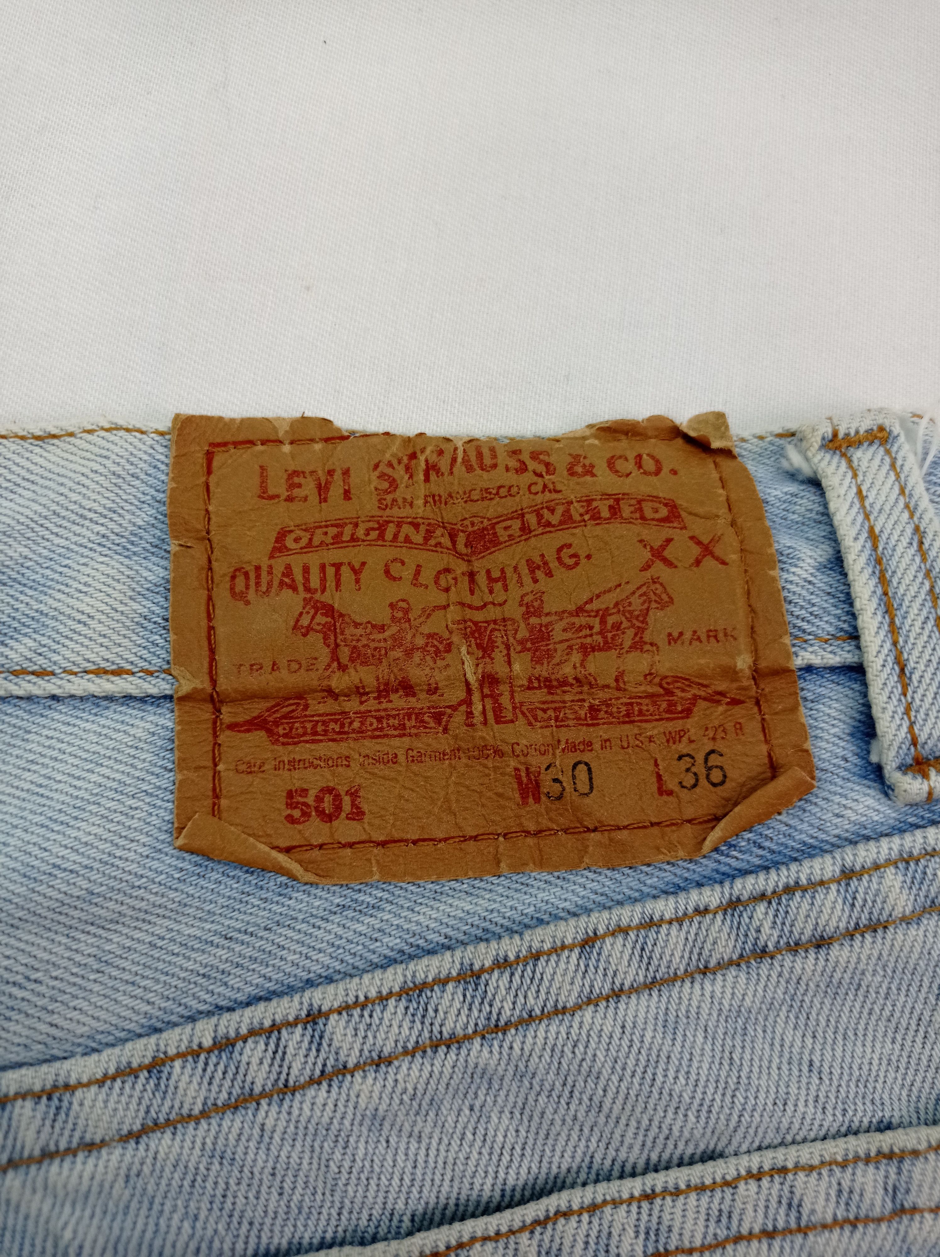 Levi's Vintage Levi's 501 90s Denim Pants Size US 28 / EU 44 - 11 Thumbnail