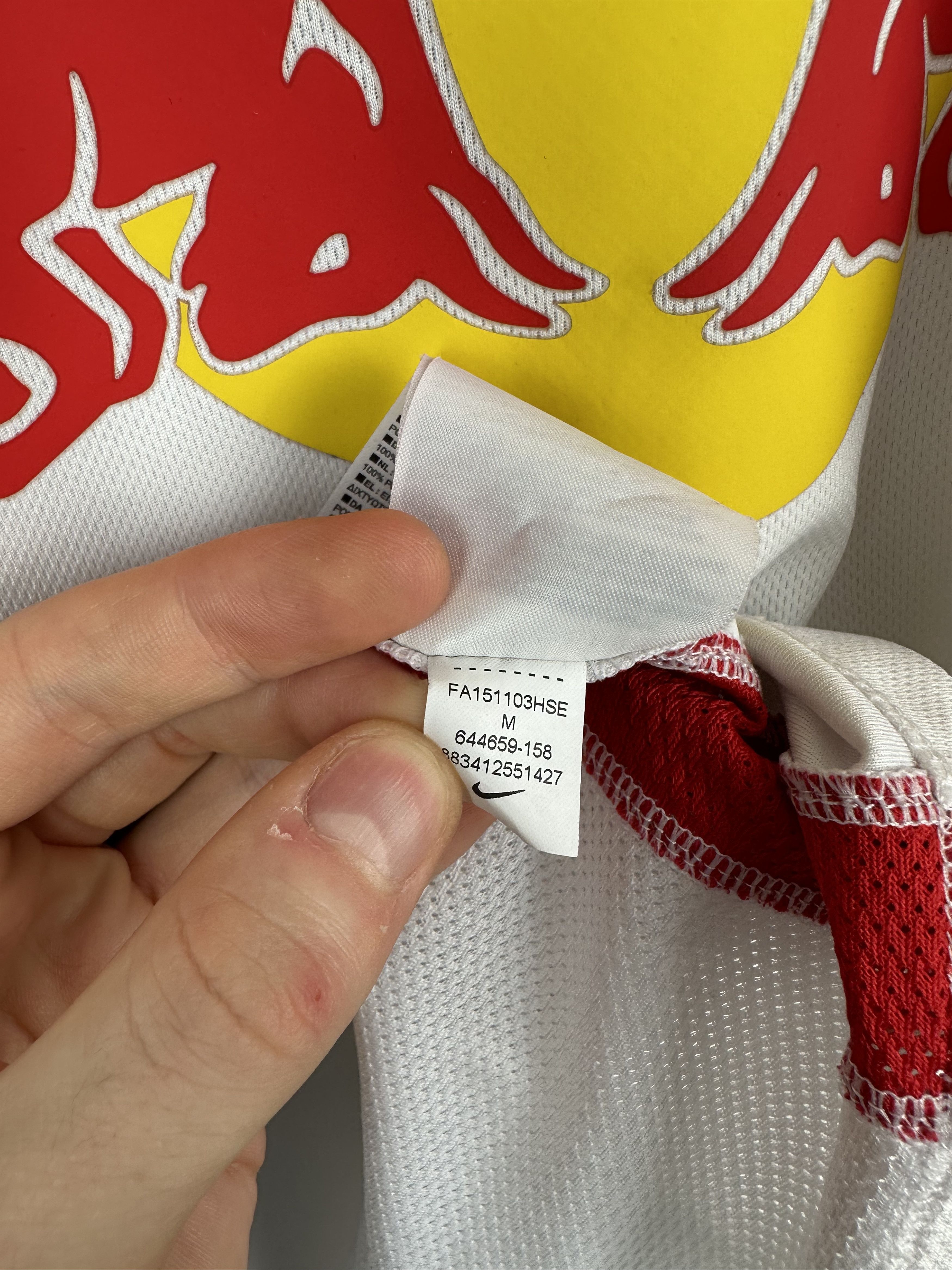 Nike Red Bull Salzburg 2012 football shirt Soccer Tee Hype Sport Size US M / EU 48-50 / 2 - 13 Thumbnail