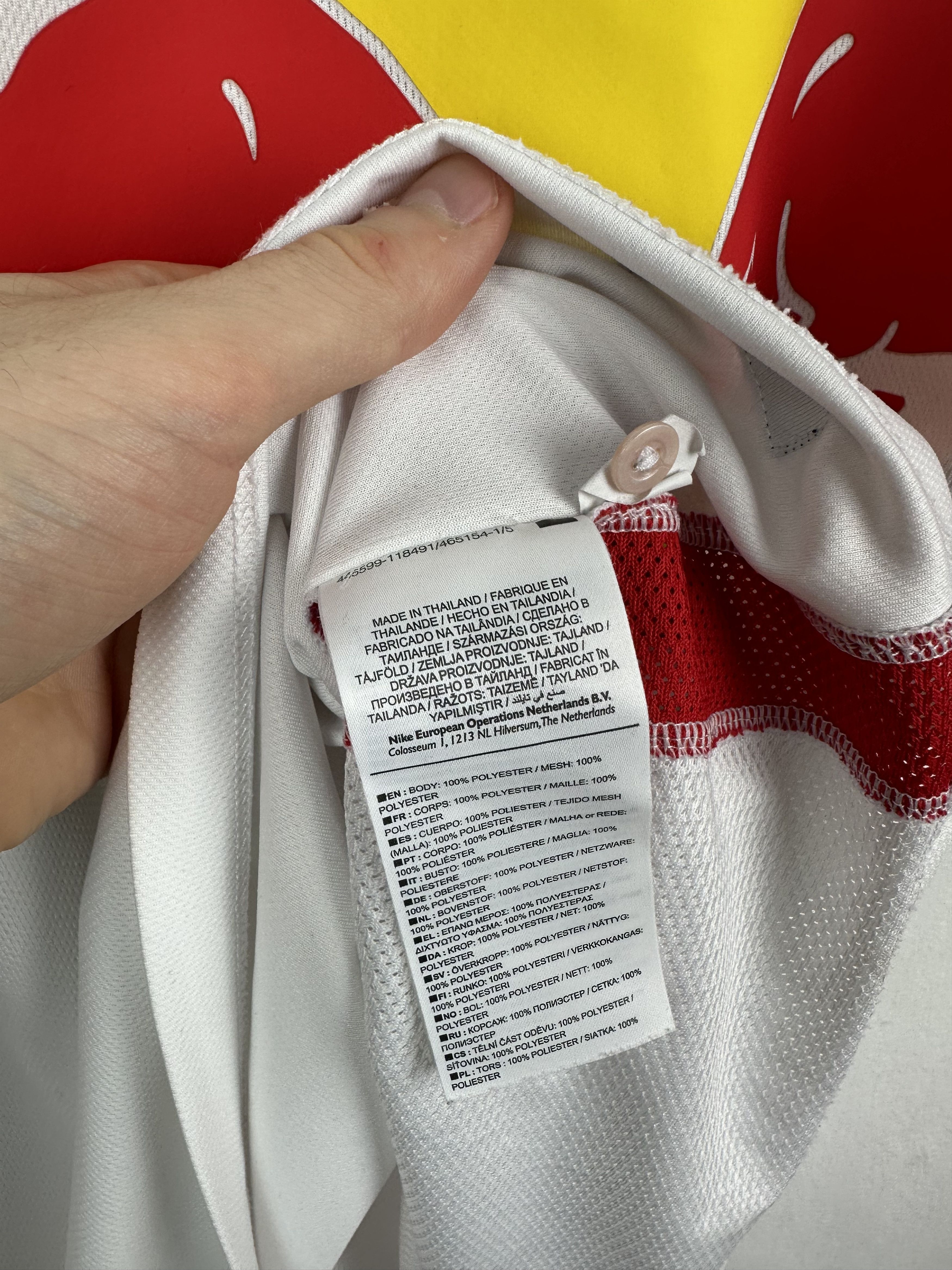 Nike Red Bull Salzburg 2012 football shirt Soccer Tee Hype Sport Size US M / EU 48-50 / 2 - 10 Thumbnail