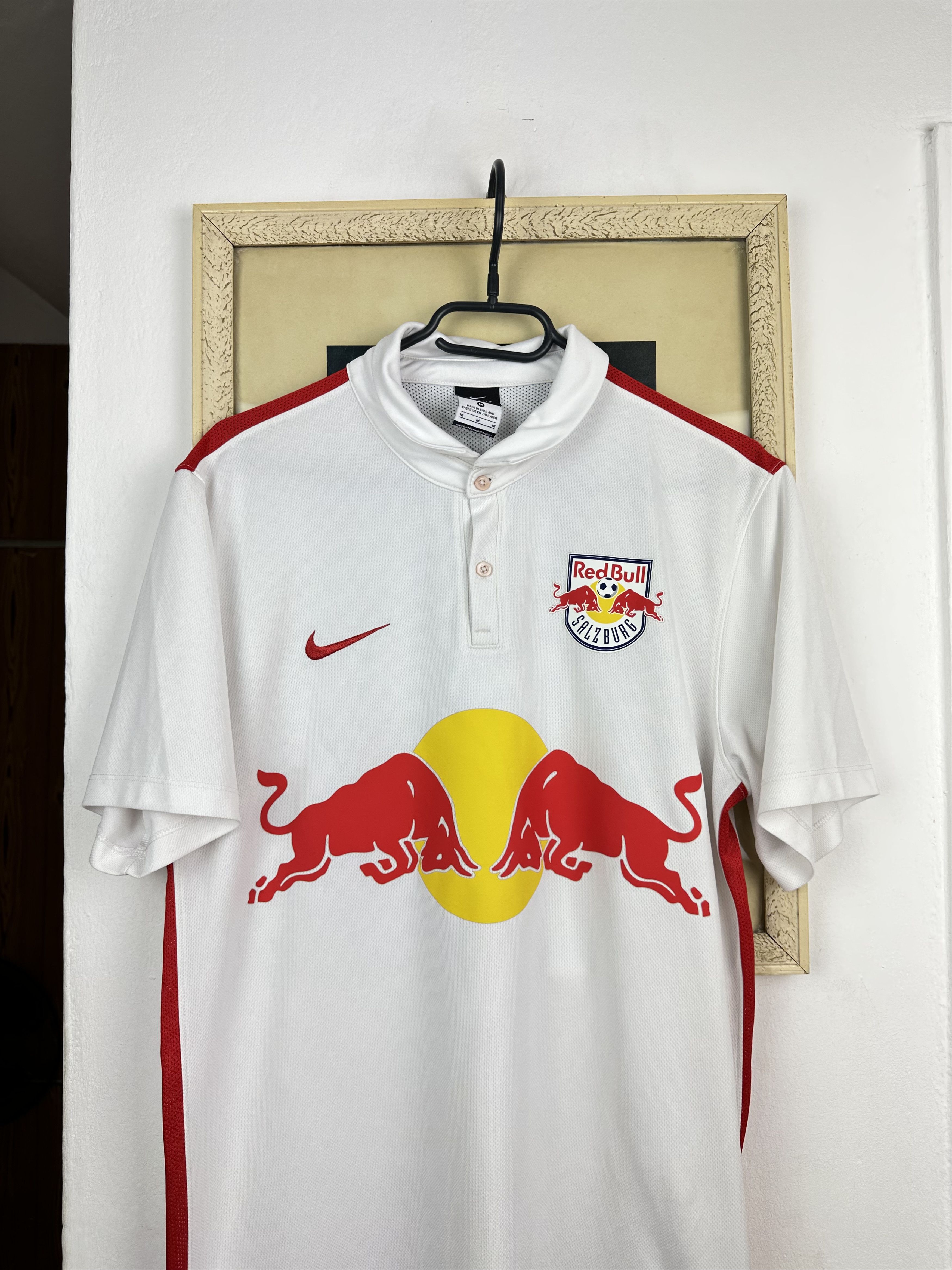 Nike Red Bull Salzburg 2012 football shirt Soccer Tee Hype Sport Size US M / EU 48-50 / 2 - 2 Thumbnail