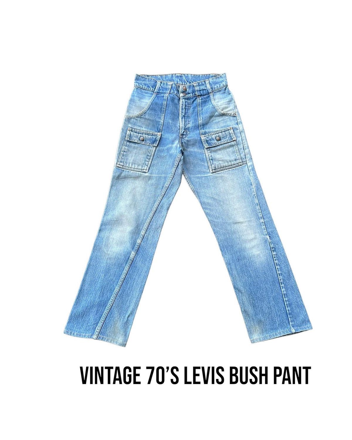 Levi's Vintage 70’s Levis Bush Pant Orange Tag Size US 29 - 1 Thumbnail
