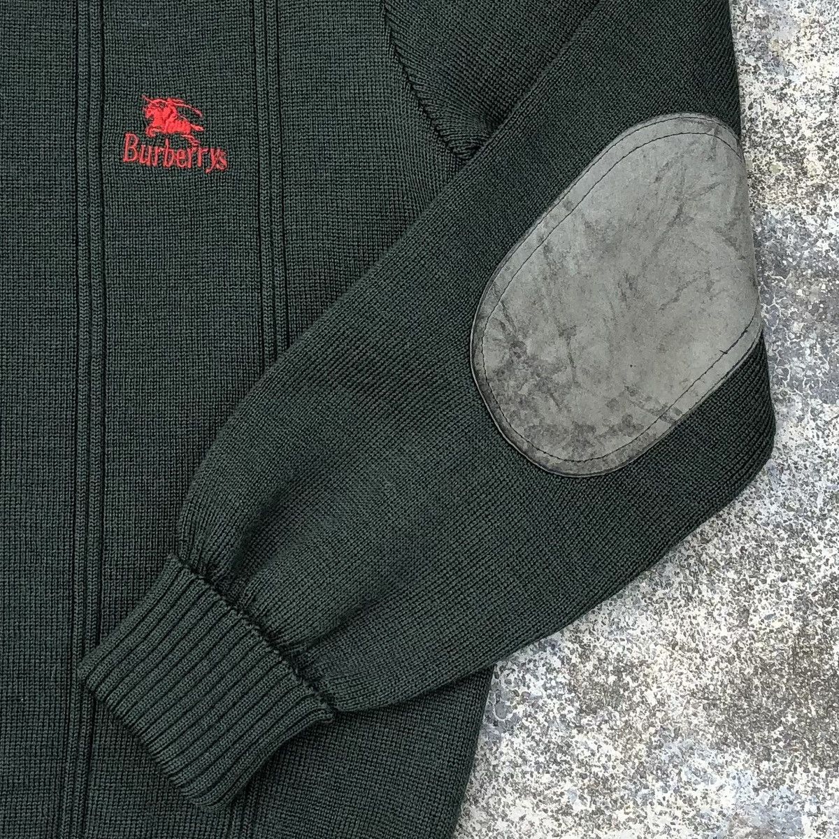 Burberry Vintage Burberrys Suede Elbow Patches 100% Pure New Wool Size US M / EU 48-50 / 2 - 5 Thumbnail