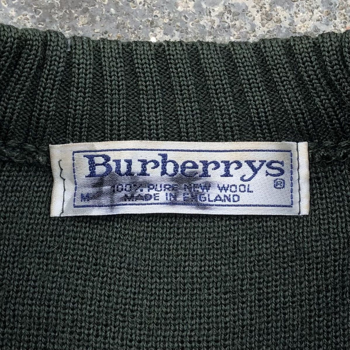 Burberry Vintage Burberrys Suede Elbow Patches 100% Pure New Wool Size US M / EU 48-50 / 2 - 13 Thumbnail