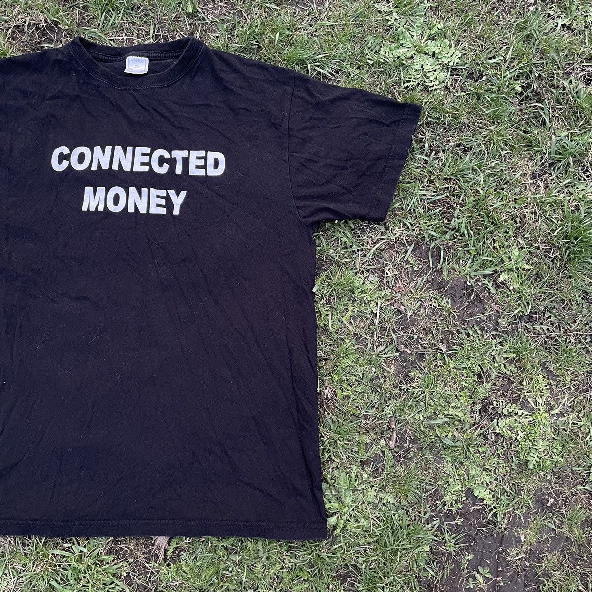 Vintage Vintage Y2K Connected Money Graphic Tee Streetwear Relaxed L Size US L / EU 52-54 / 3 - 2 Thumbnail