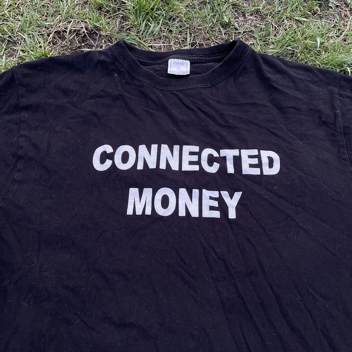 Vintage Vintage Y2K Connected Money Graphic Tee Streetwear Relaxed L Size US L / EU 52-54 / 3 - 5 Thumbnail