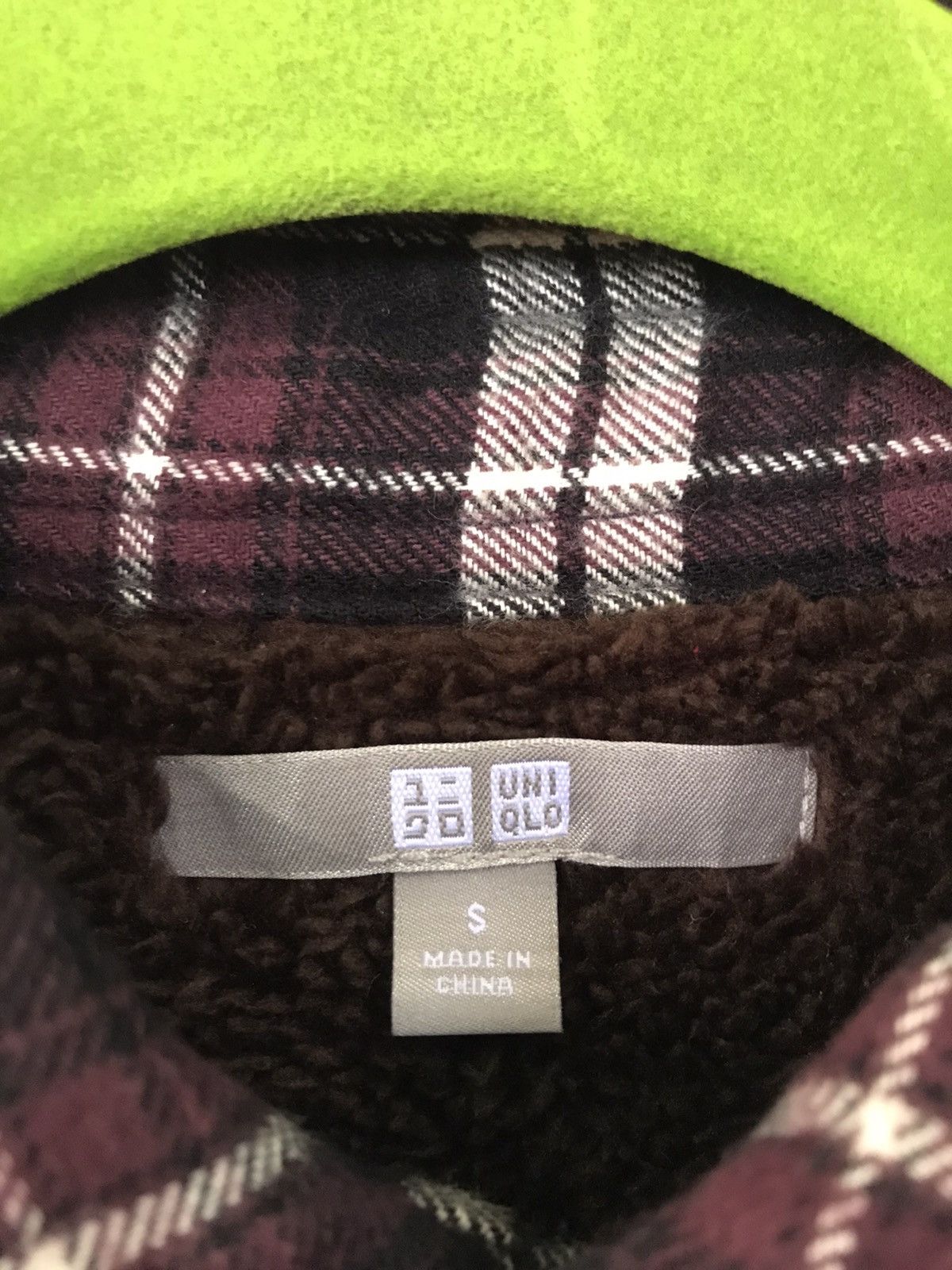 Flannel Uniqlo Fleece-Lined Flannel Shirt Jacket Size US S / EU 44-46 / 1 - 6 Thumbnail