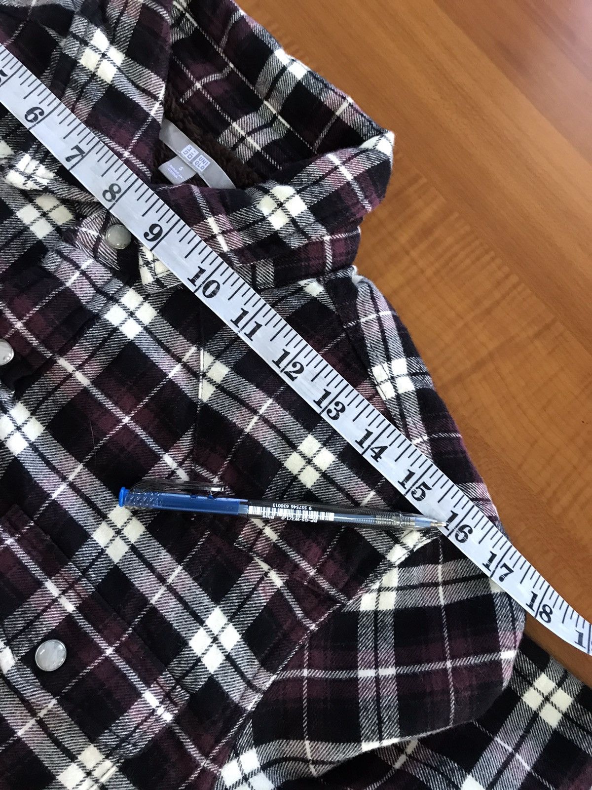 Flannel Uniqlo Fleece-Lined Flannel Shirt Jacket Size US S / EU 44-46 / 1 - 15 Thumbnail
