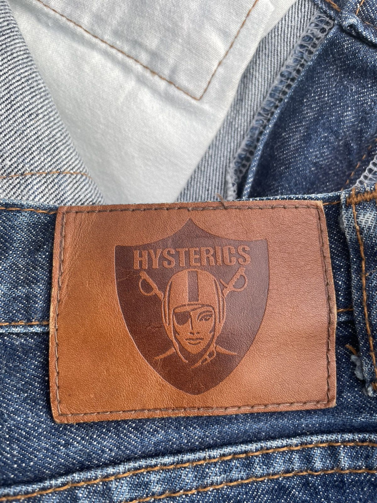 Hysteric Glamour Hysteric Glamour X Oakland Raiders Slim Fit Size US 29 - 8 Thumbnail