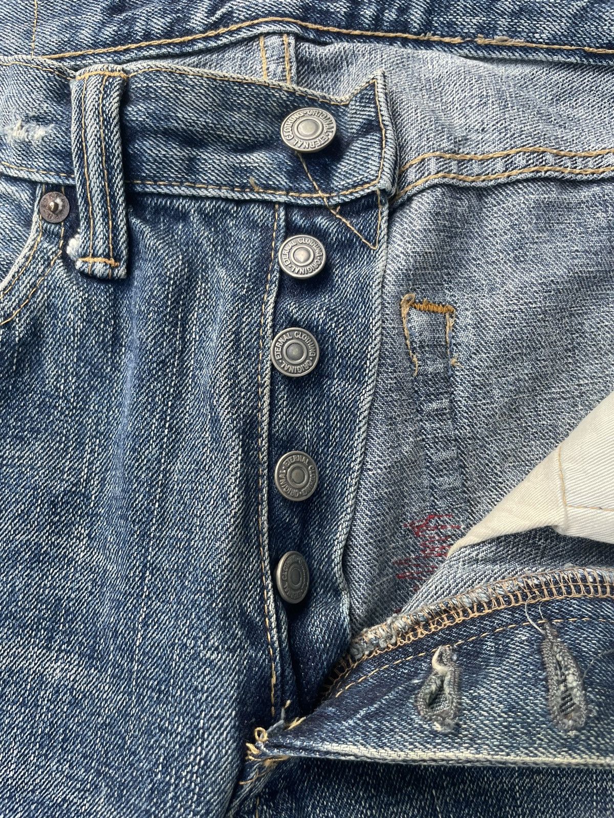 Eternal × Japanese Brand Vintage Eternal Custom Selvedge Denim Size US 31 - 18 Thumbnail