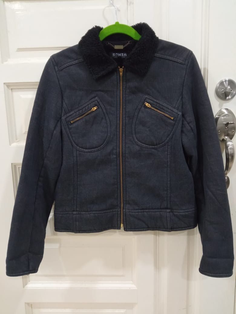 Sonia Rykiel Sonia Rykiel Denim Jacket Size M / US 6-8 / IT 42-44 - 1 Thumbnail