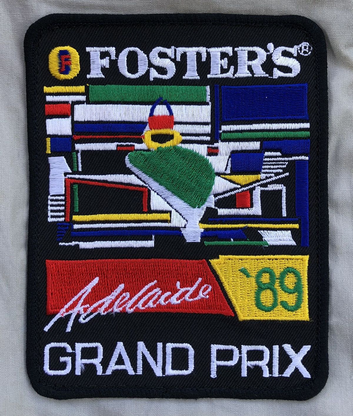 Sports Specialties Vintage 80s Bombers Jacket Patches Grand Prix Sponsors Size US L / EU 52-54 / 3 - 15 Thumbnail