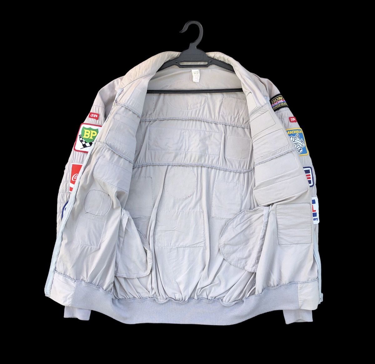 Sports Specialties Vintage 80s Bombers Jacket Patches Grand Prix Sponsors Size US L / EU 52-54 / 3 - 3 Thumbnail
