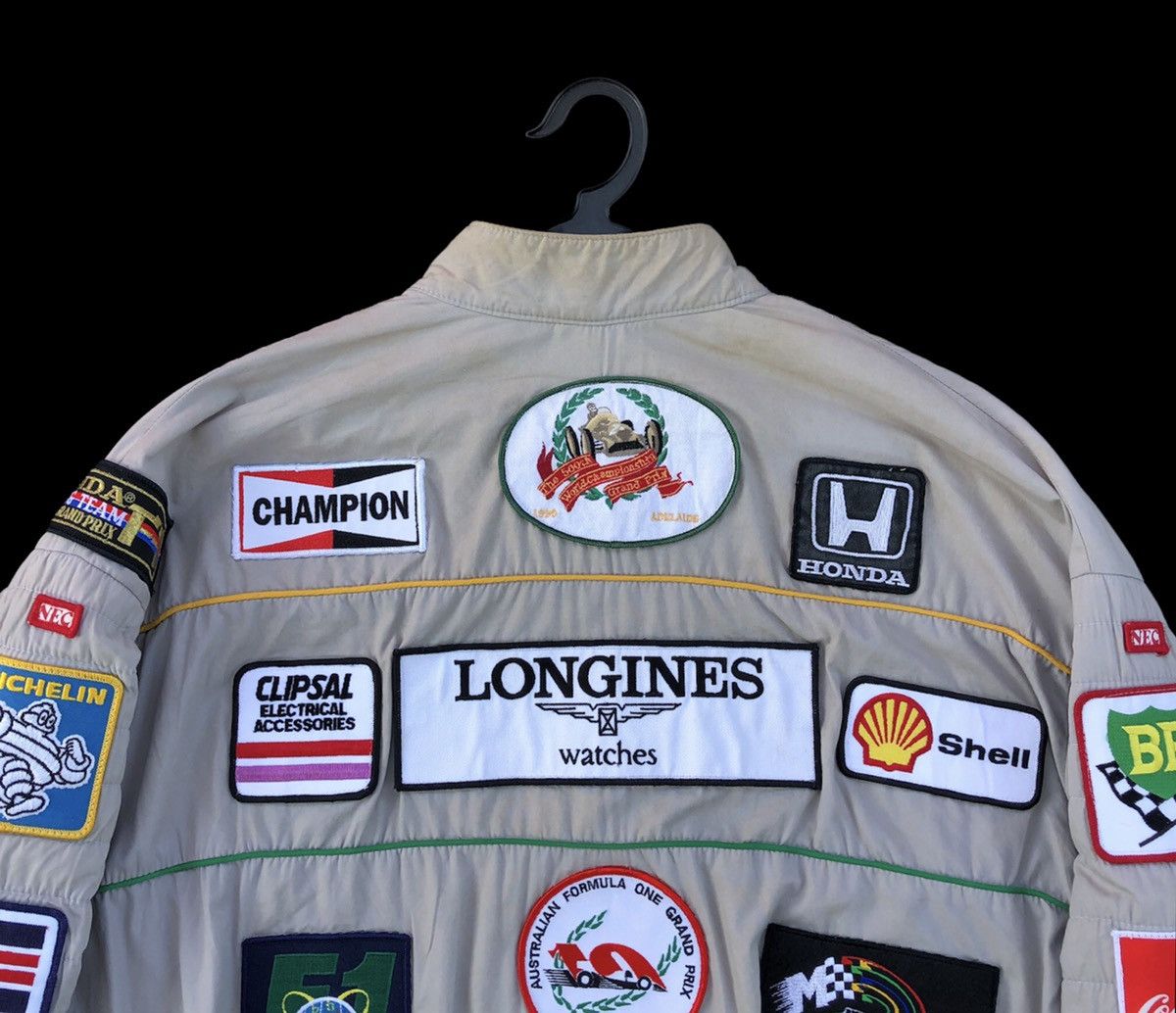 Sports Specialties Vintage 80s Bombers Jacket Patches Grand Prix Sponsors Size US L / EU 52-54 / 3 - 11 Thumbnail