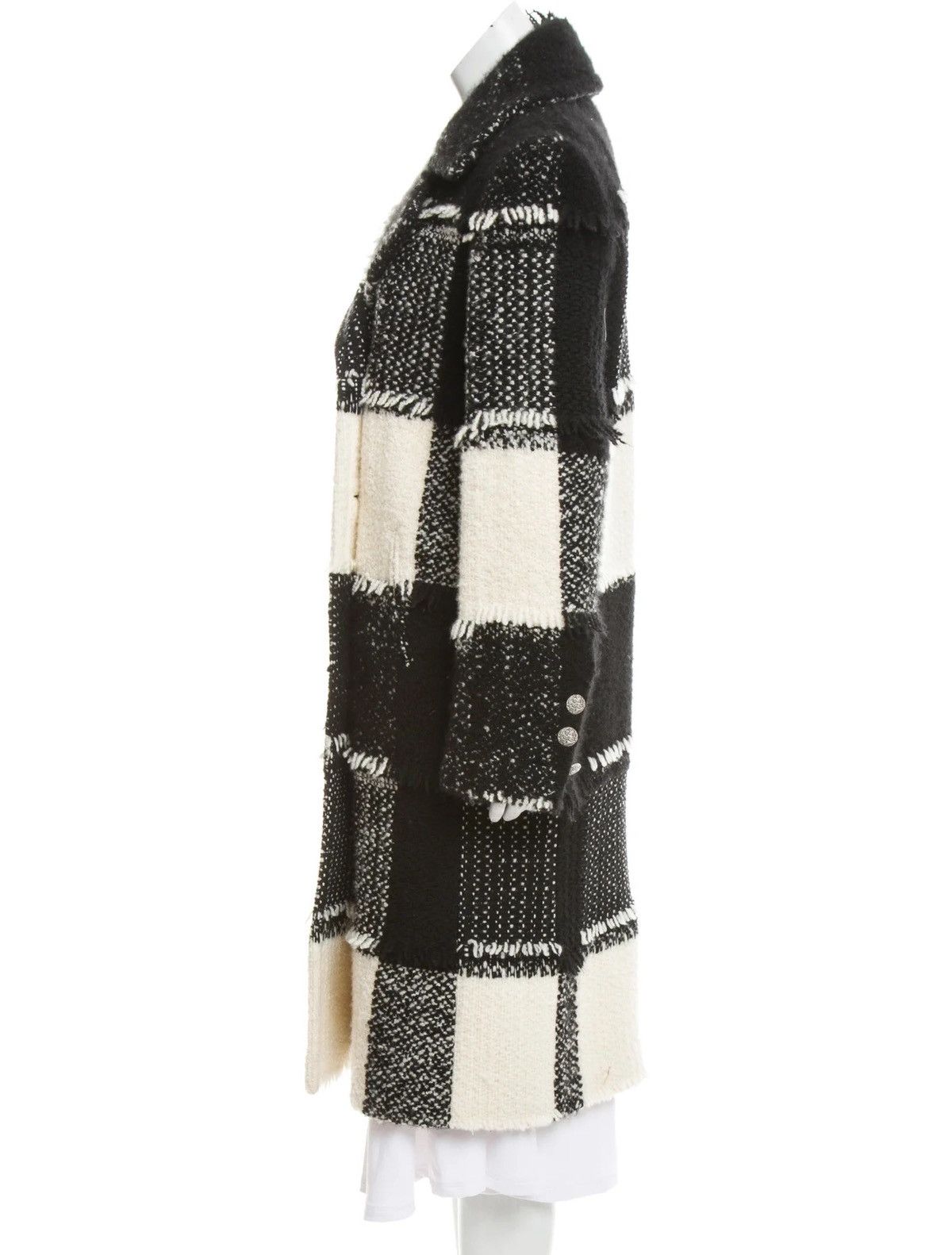 Chanel Chanel 2016 Runway Paris To Rome Cashmere Tweed Coat 34 Size XXS / US 00 / IT 34 - 4 Thumbnail