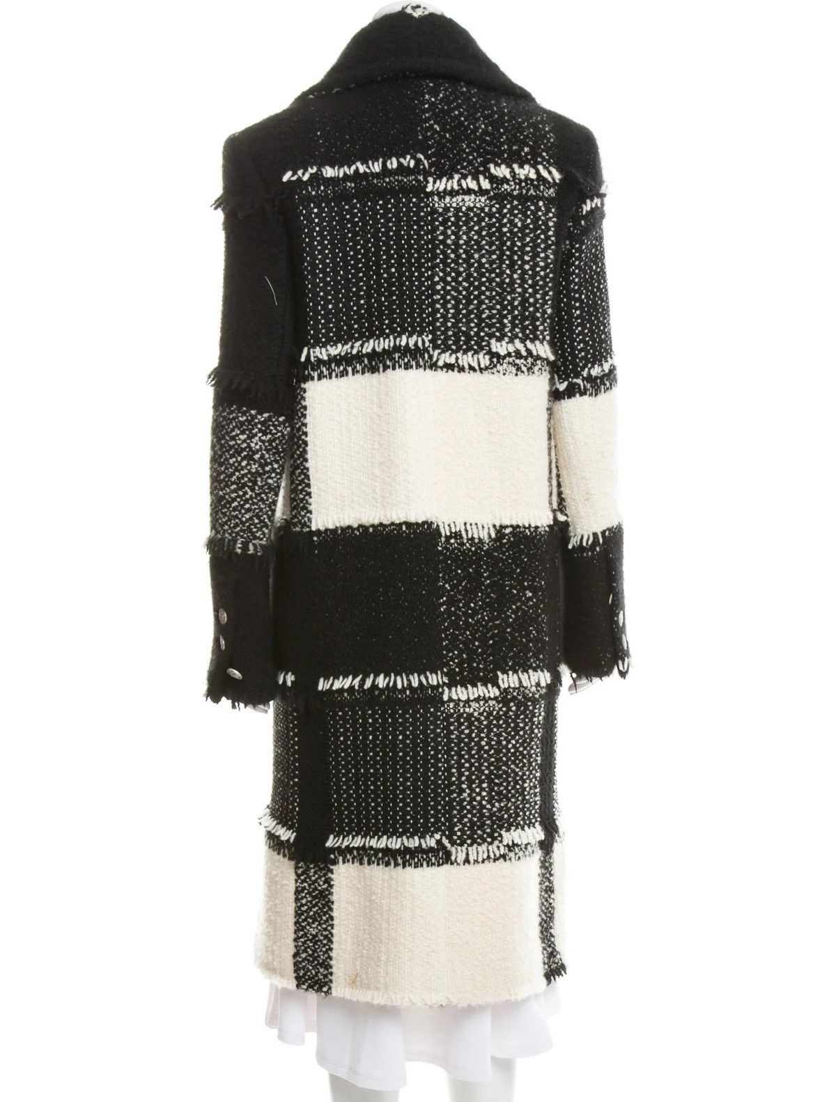 Chanel Chanel 2016 Runway Paris To Rome Cashmere Tweed Coat 34 Size XXS / US 00 / IT 34 - 3 Thumbnail