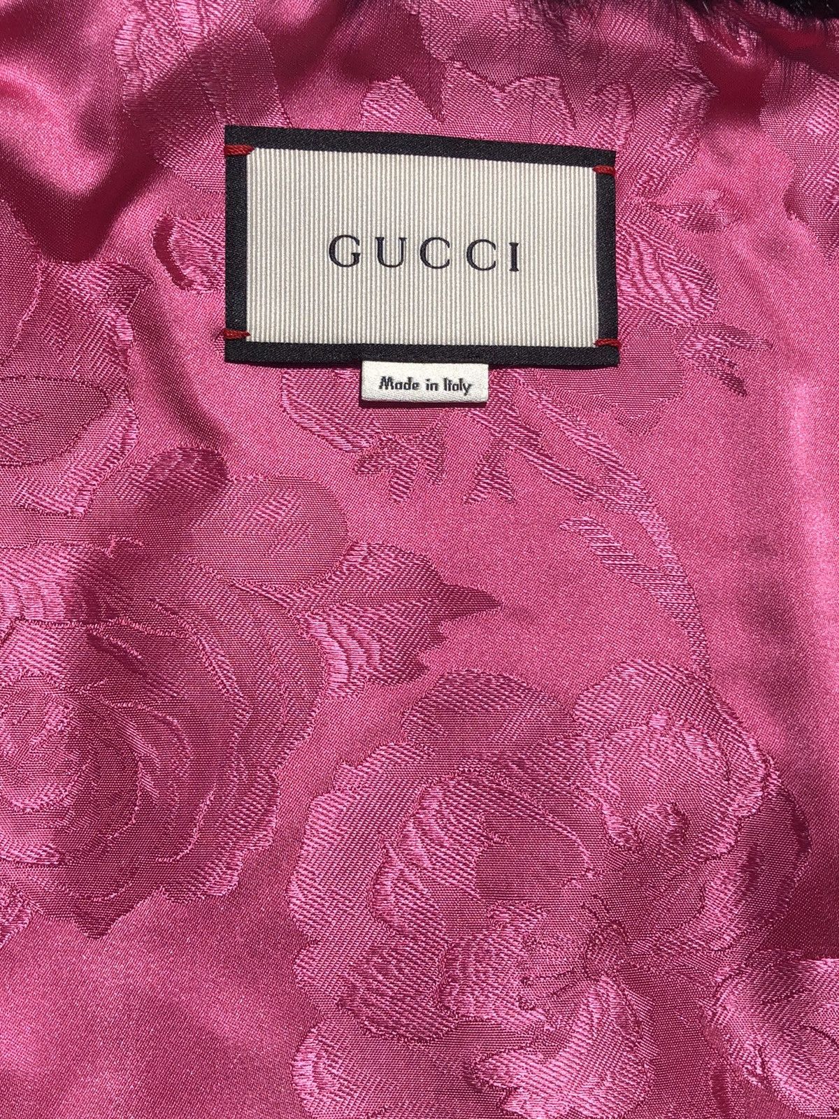 Gucci Gucci Runway VIP Baby Blue/ Black Striped Mink Fur Coat 36 Size S / US 4 / IT 40 - 21 Thumbnail