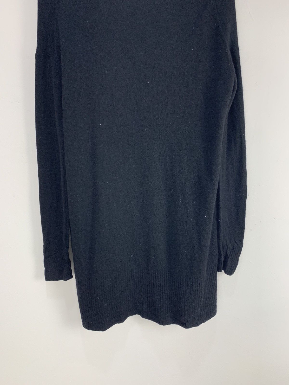 Japanese Brand × Uniqlo UNIQLO Vtg Rare Knitwear Long Trench Cardigan Parka Sweater Size L / US 10 / IT 46 - 11 Thumbnail