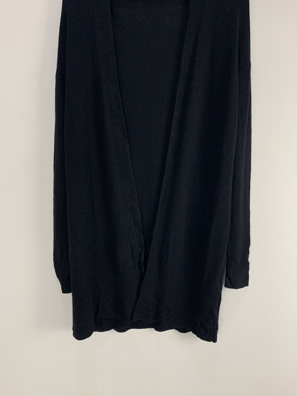Japanese Brand × Uniqlo UNIQLO Vtg Rare Knitwear Long Trench Cardigan Parka Sweater Size L / US 10 / IT 46 - 4 Thumbnail