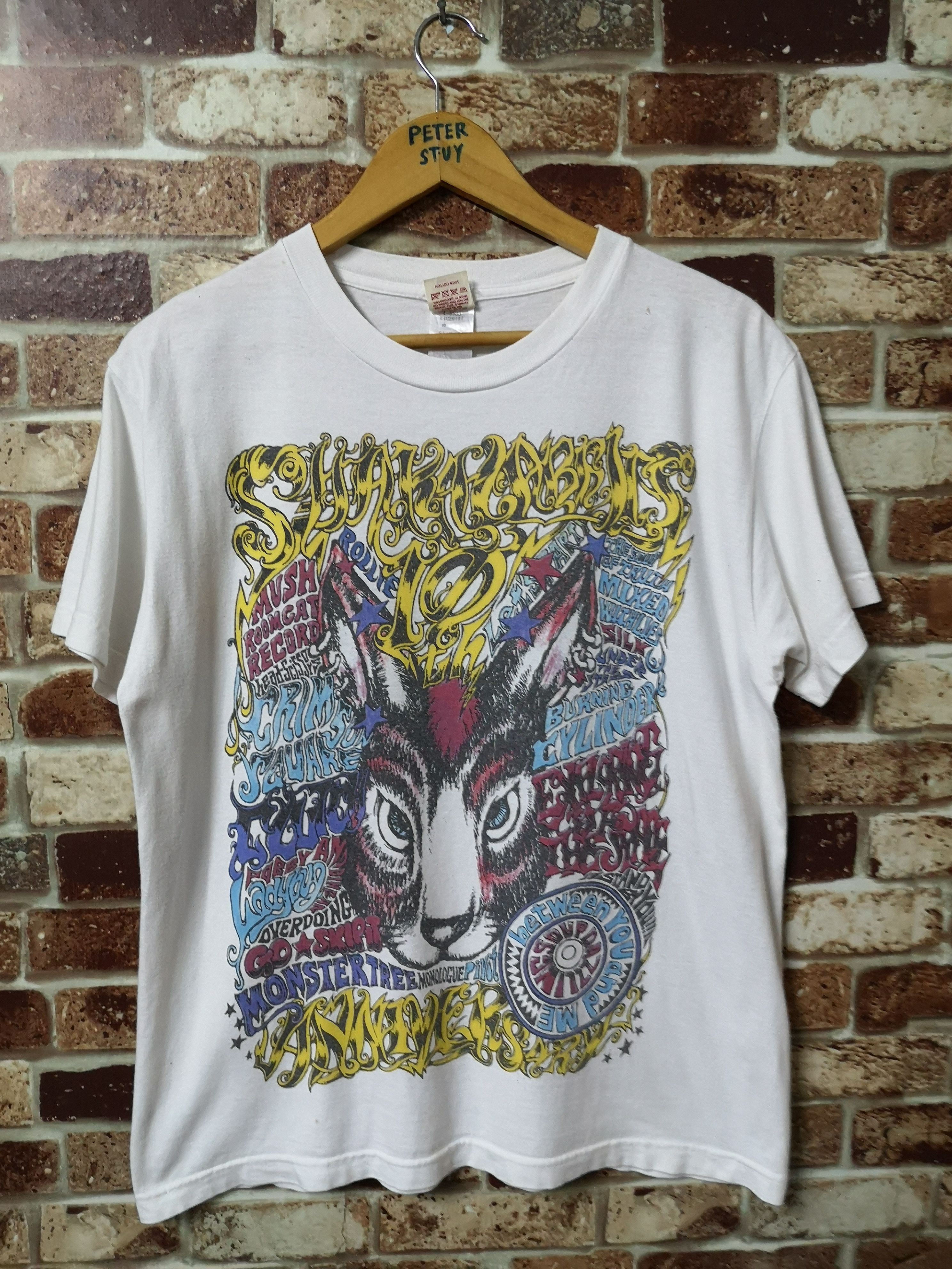 Band Tees Shakalabbits Rock Band T-Shirt Size US M / EU 48-50 / 2 - 1 Thumbnail