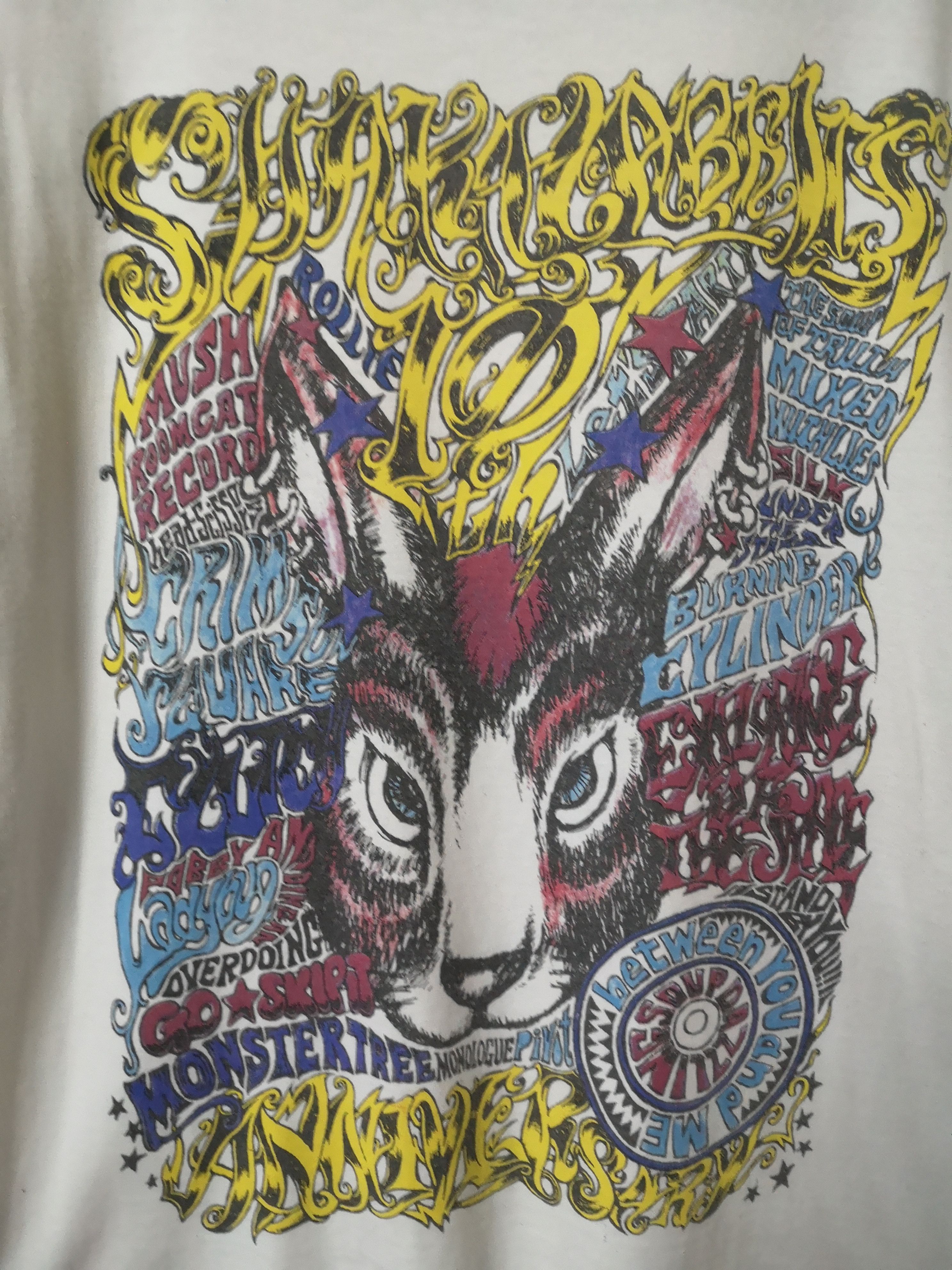 Band Tees Shakalabbits Rock Band T-Shirt Size US M / EU 48-50 / 2 - 3 Thumbnail