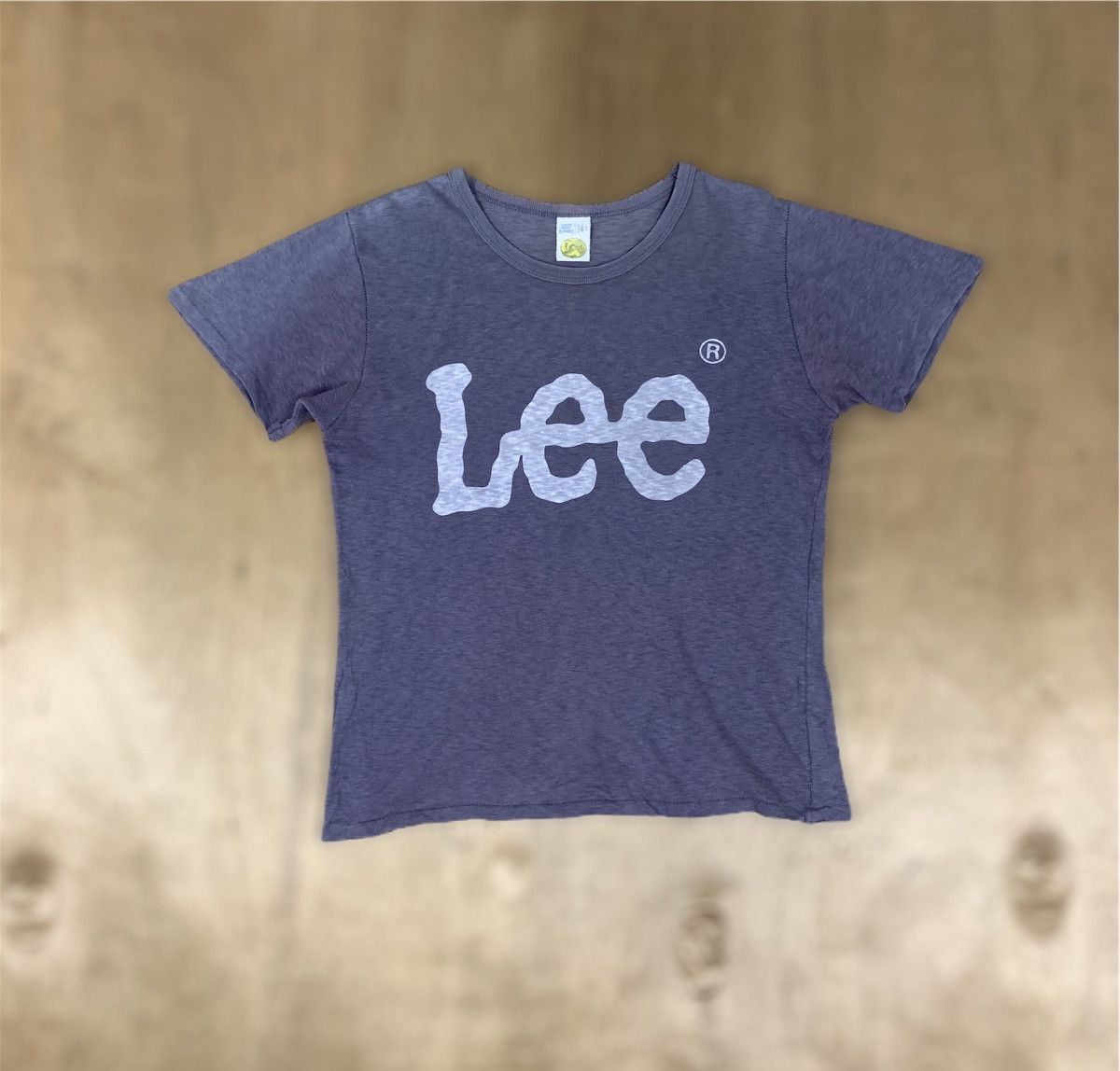 Lee Vintag 80s LEE UNION MADE Single Stitch BigLogo Slimfit Tee Size S / US 4 / IT 40 - 1 Thumbnail