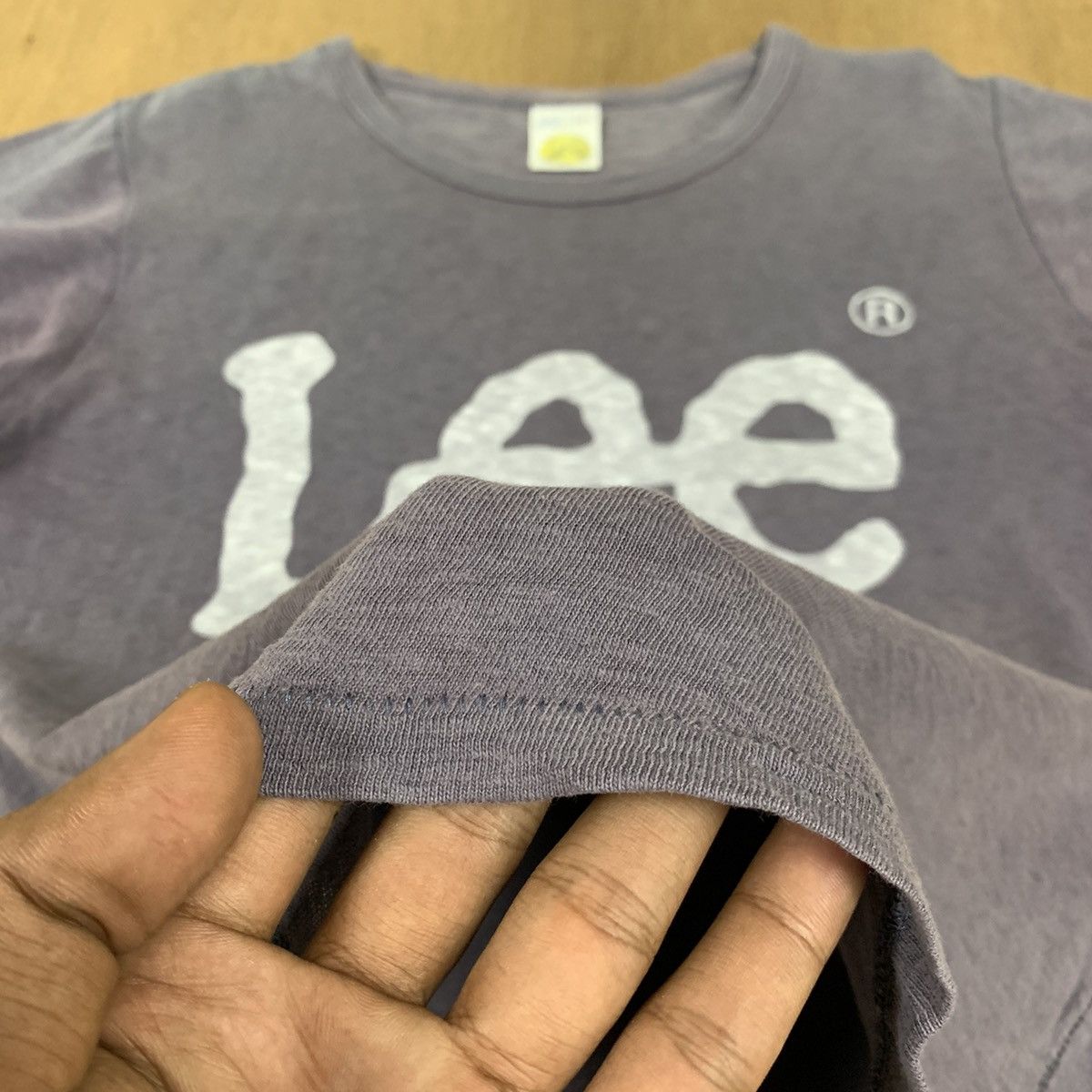 Lee Vintag 80s LEE UNION MADE Single Stitch BigLogo Slimfit Tee Size S / US 4 / IT 40 - 10 Thumbnail