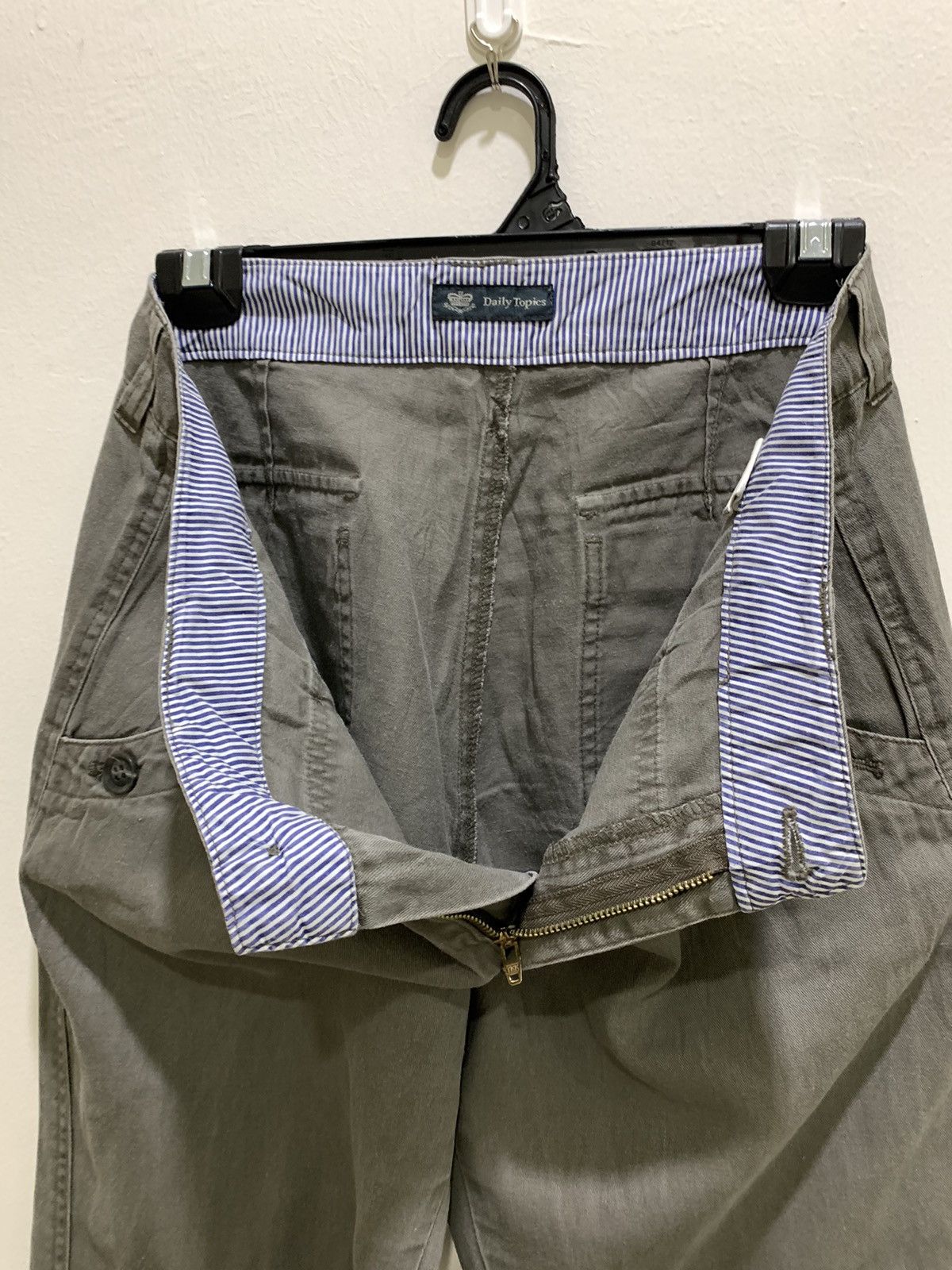 Japanese Brand × Seditionaries DAILY TOPIC Vintage Buttons Style Casual Trouser Slack Pant Size 32" / US 10 / IT 46 - 15 Thumbnail
