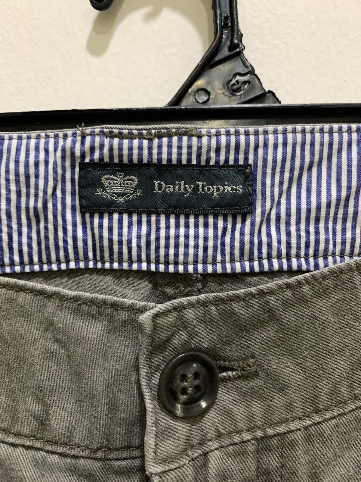 Japanese Brand × Seditionaries DAILY TOPIC Vintage Buttons Style Casual Trouser Slack Pant Size 32" / US 10 / IT 46 - 8 Thumbnail