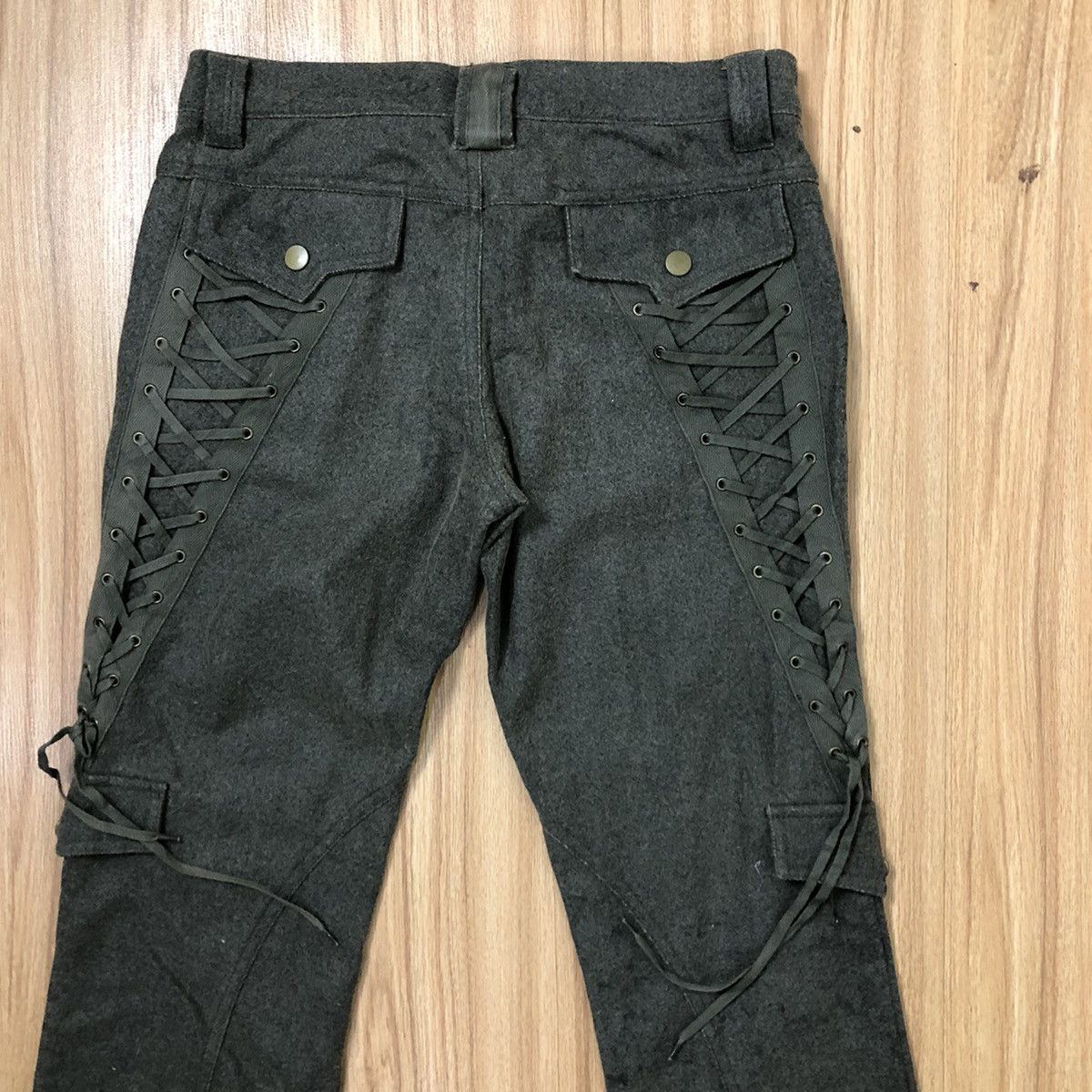 Japanese Brand BONDAGE PANTS PARACHUTE MOUSSY SEDITIONARIES Size US 28 / EU 44 - 8 Thumbnail