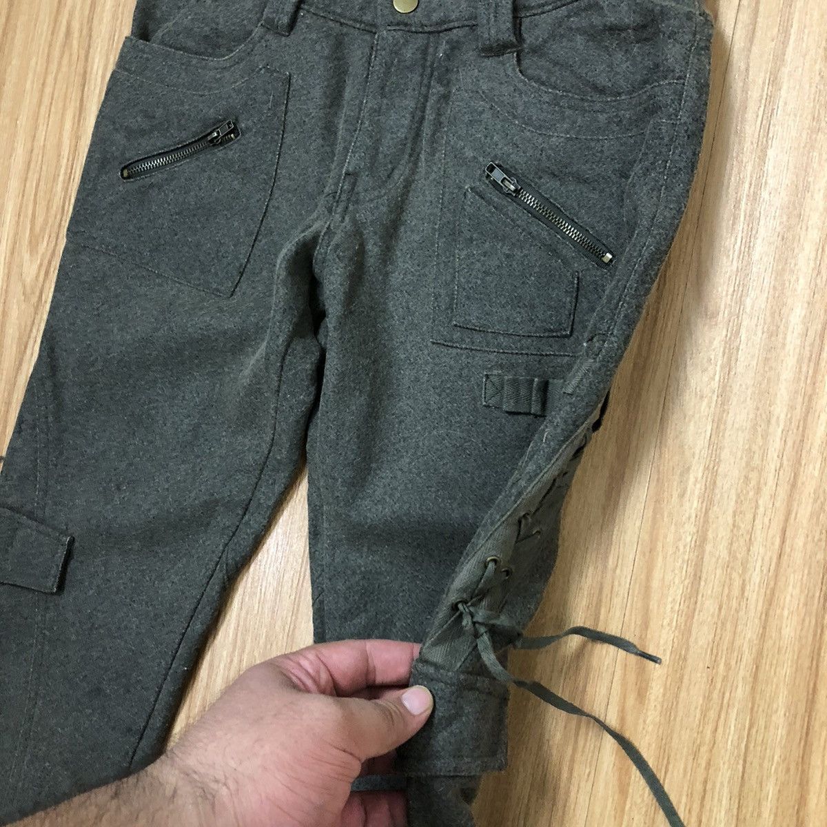 Japanese Brand BONDAGE PANTS PARACHUTE MOUSSY SEDITIONARIES Size US 28 / EU 44 - 7 Thumbnail