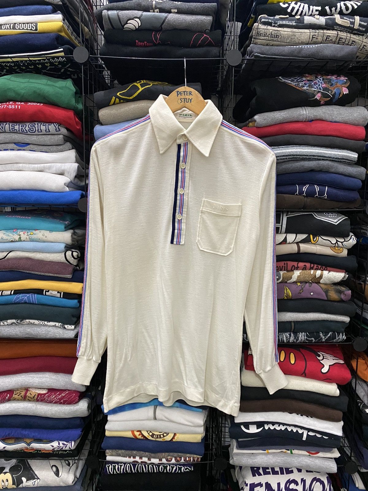 Other × Vintage VINTAGE PARIS POLO SHIRT Size US M / EU 48-50 / 2 - 1 Thumbnail