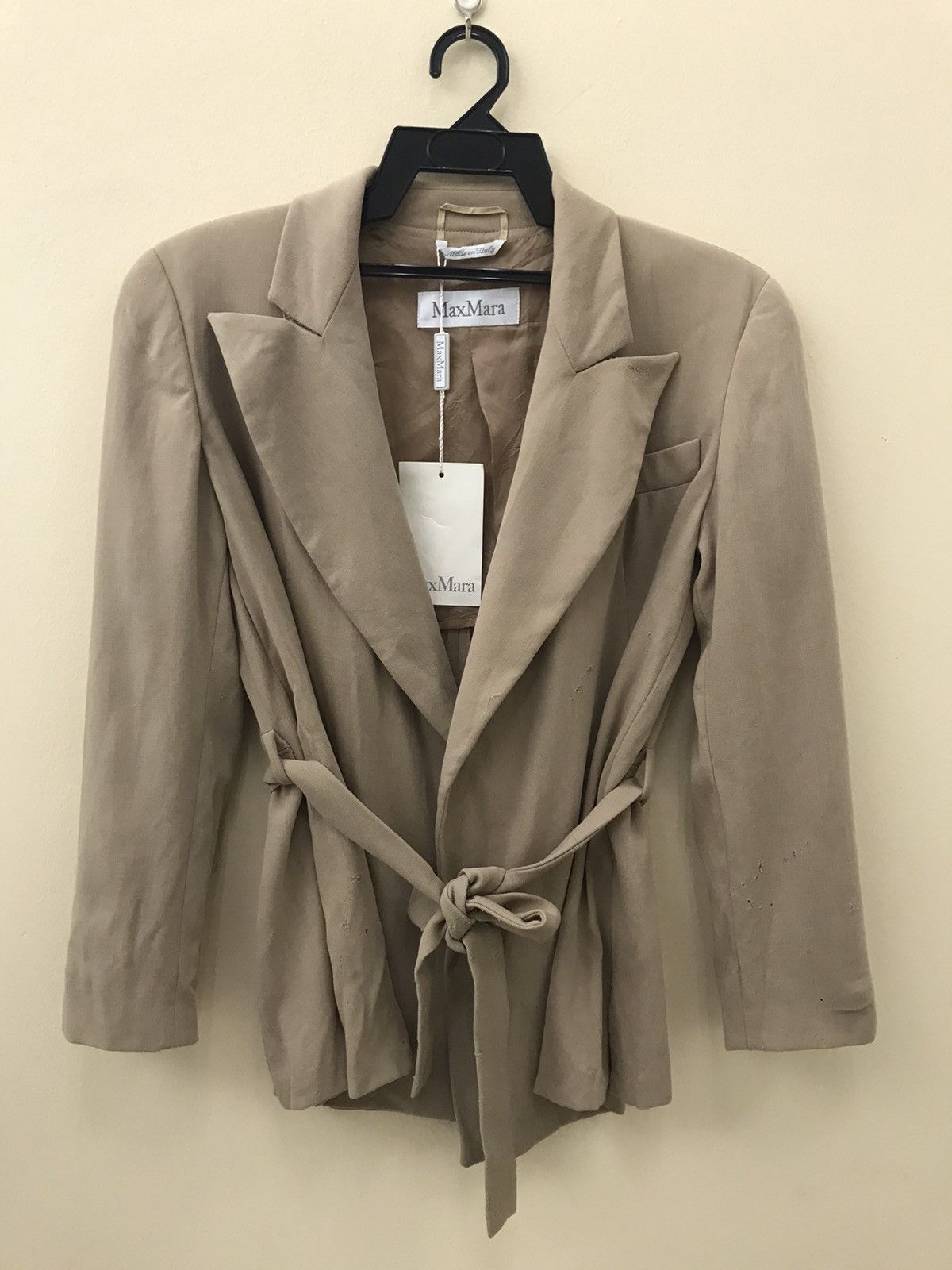 Max Mara Max Mara Linen Jacket Size M / US 6-8 / IT 42-44 - 1 Thumbnail