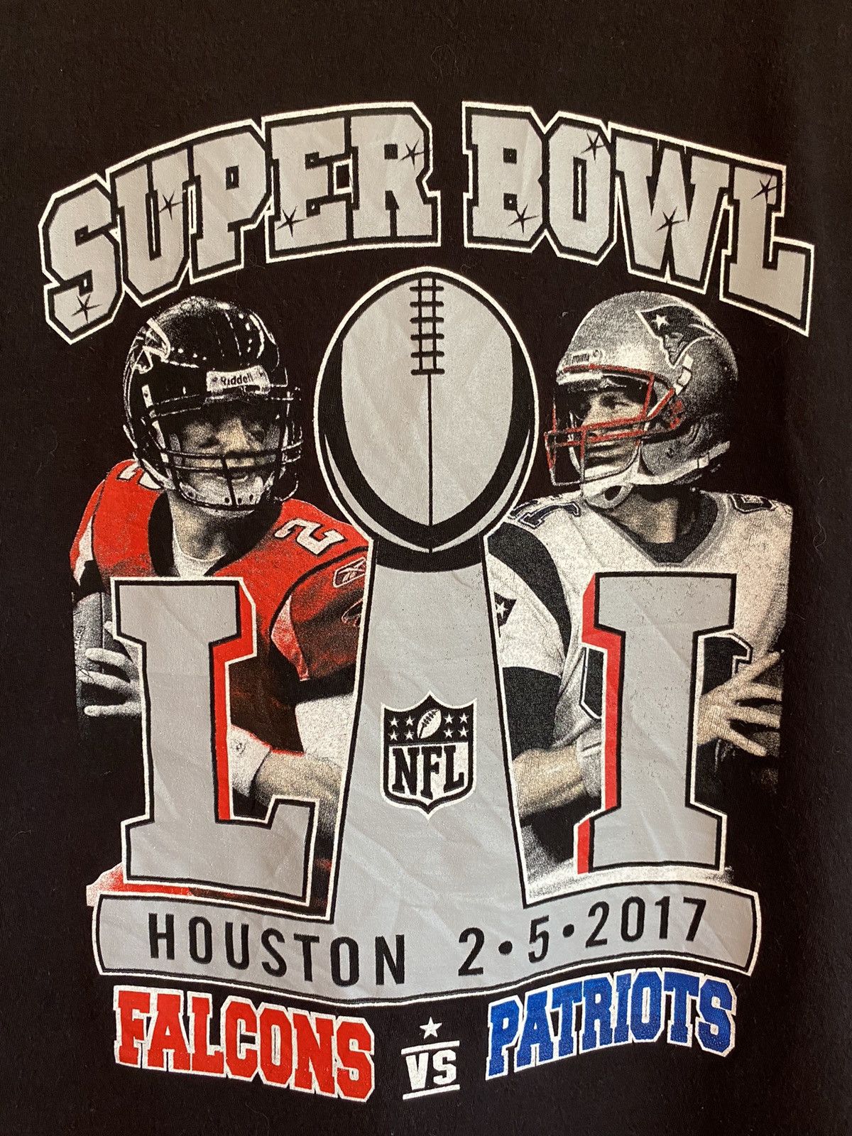 NFL Super Bowl Falcons vs Patriots Shirt Size US L / EU 52-54 / 3 - 3 Thumbnail