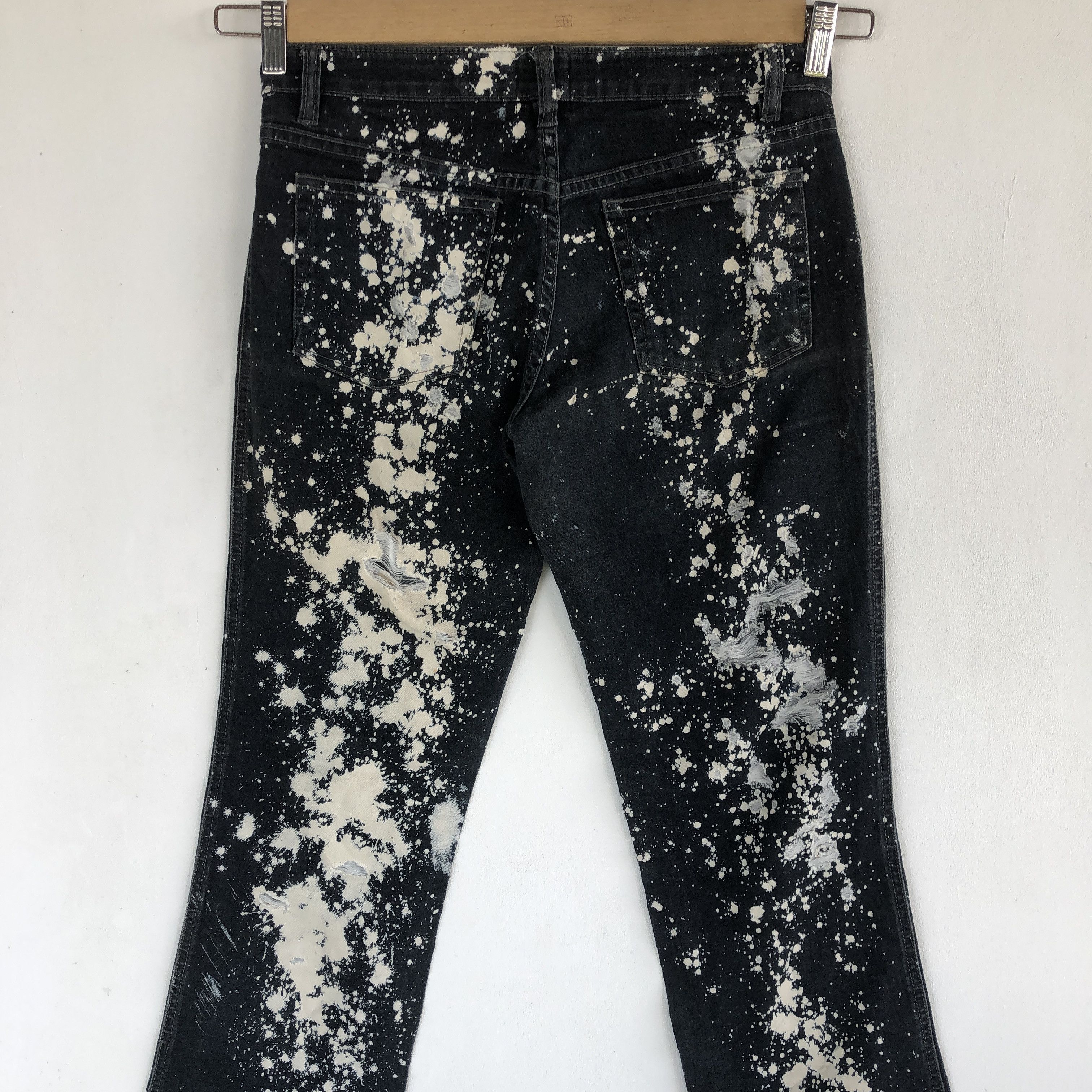 If Six Was Nine Vintage H. Anarchy Jeans Punk Styles Denim Pants Size 28" / US 6 / IT 42 - 6 Thumbnail