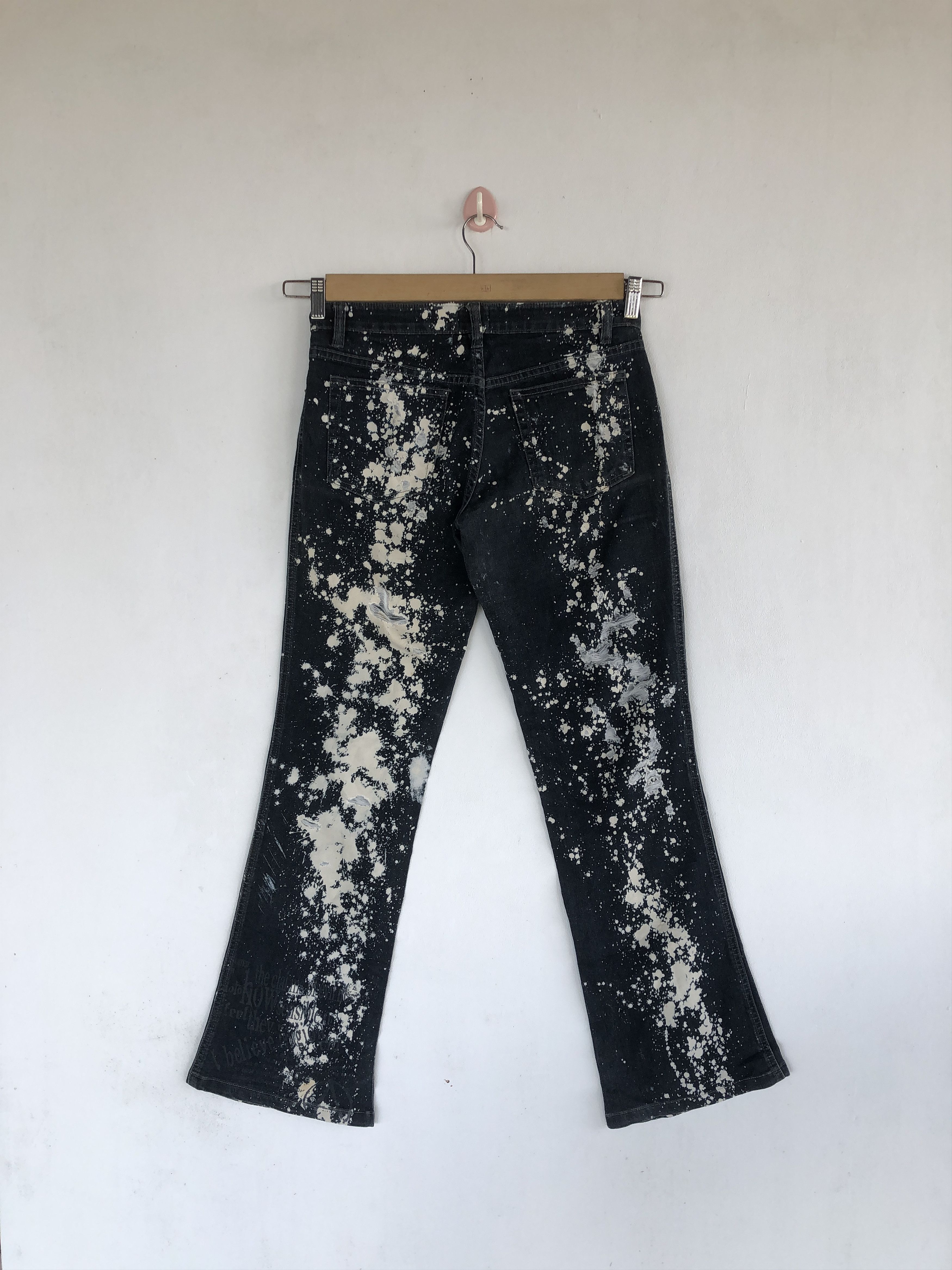 If Six Was Nine Vintage H. Anarchy Jeans Punk Styles Denim Pants Size 28" / US 6 / IT 42 - 2 Thumbnail