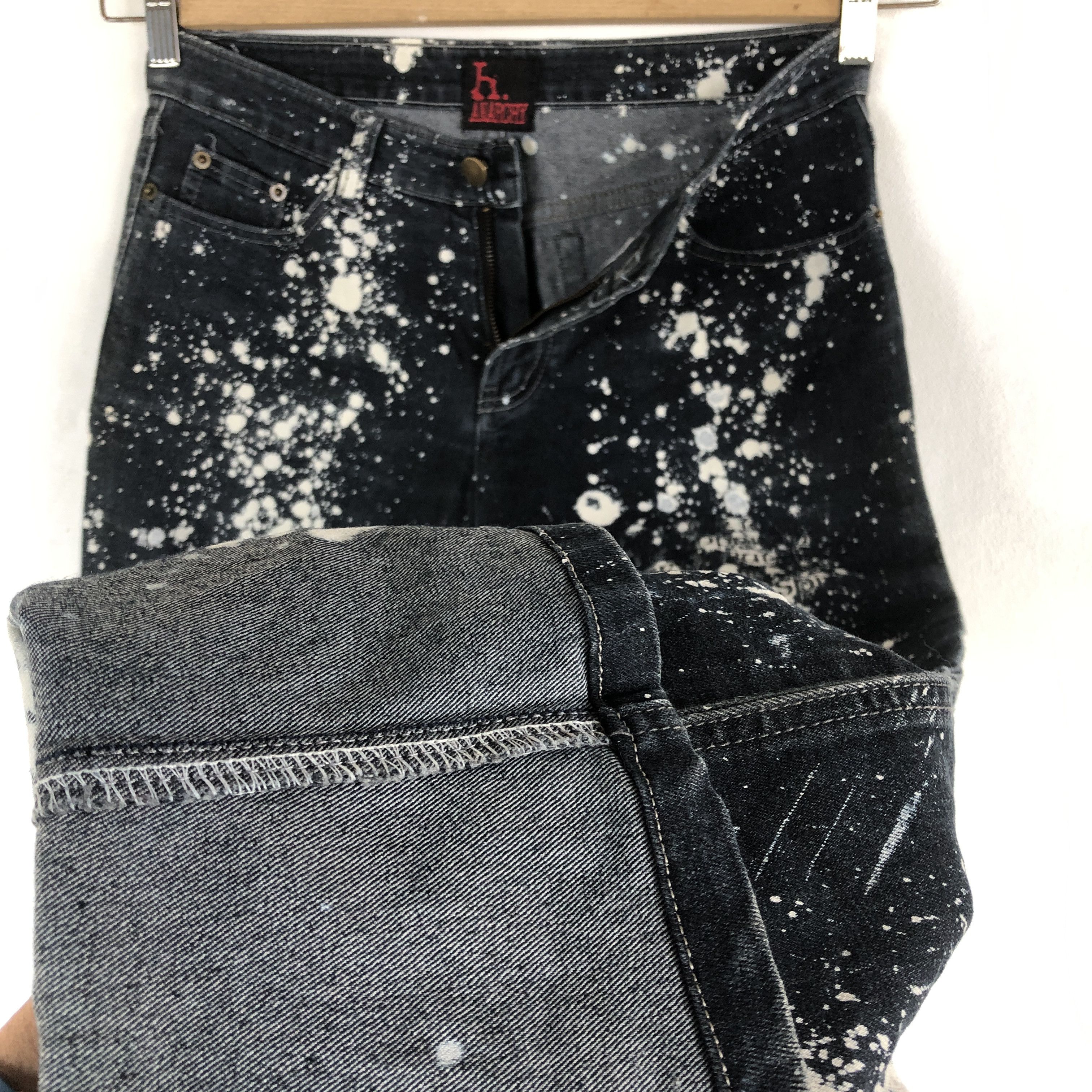 If Six Was Nine Vintage H. Anarchy Jeans Punk Styles Denim Pants Size 28" / US 6 / IT 42 - 10 Thumbnail