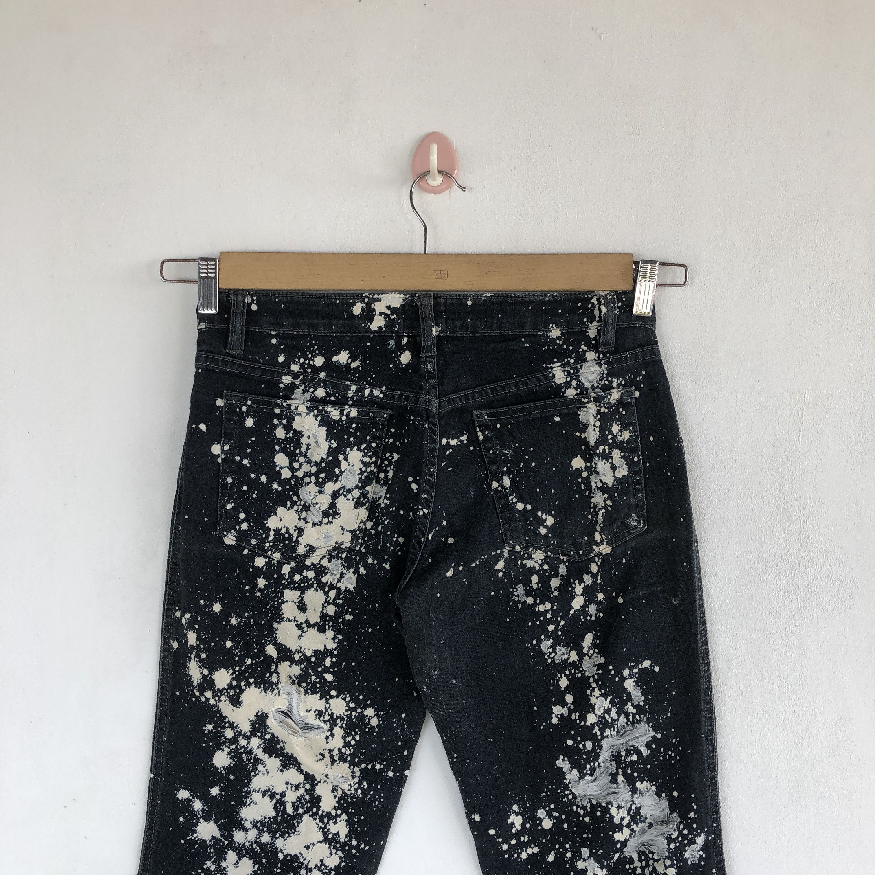 If Six Was Nine Vintage H. Anarchy Jeans Punk Styles Denim Pants Size 28" / US 6 / IT 42 - 4 Thumbnail