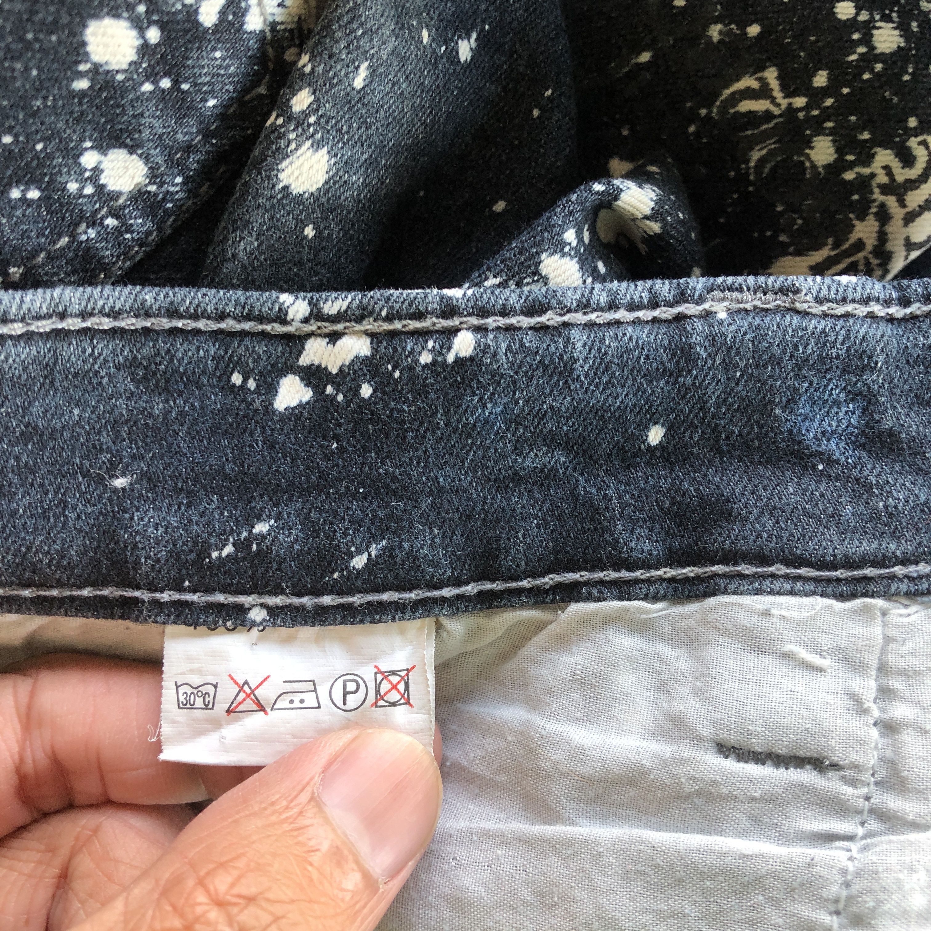 If Six Was Nine Vintage H. Anarchy Jeans Punk Styles Denim Pants Size 28" / US 6 / IT 42 - 12 Thumbnail